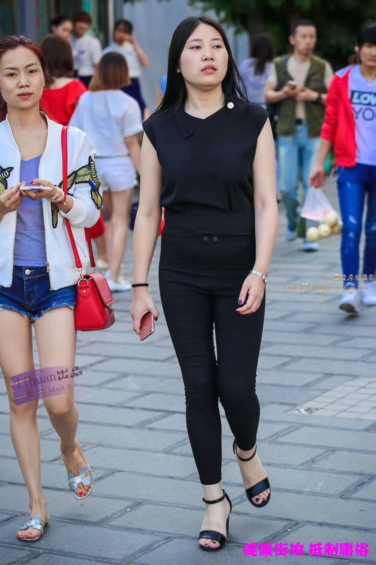 李欢原创-黑裤，超丰腴（10P）-日更街拍