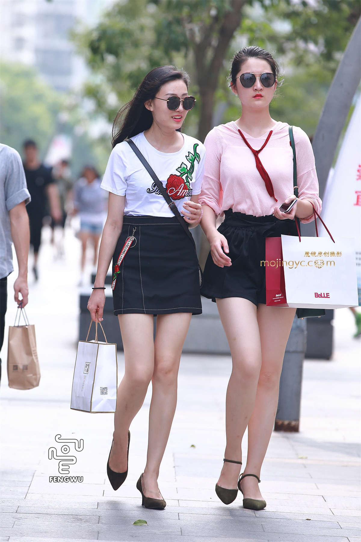 图片[2]-短裙，美腿，高跟-日更街拍