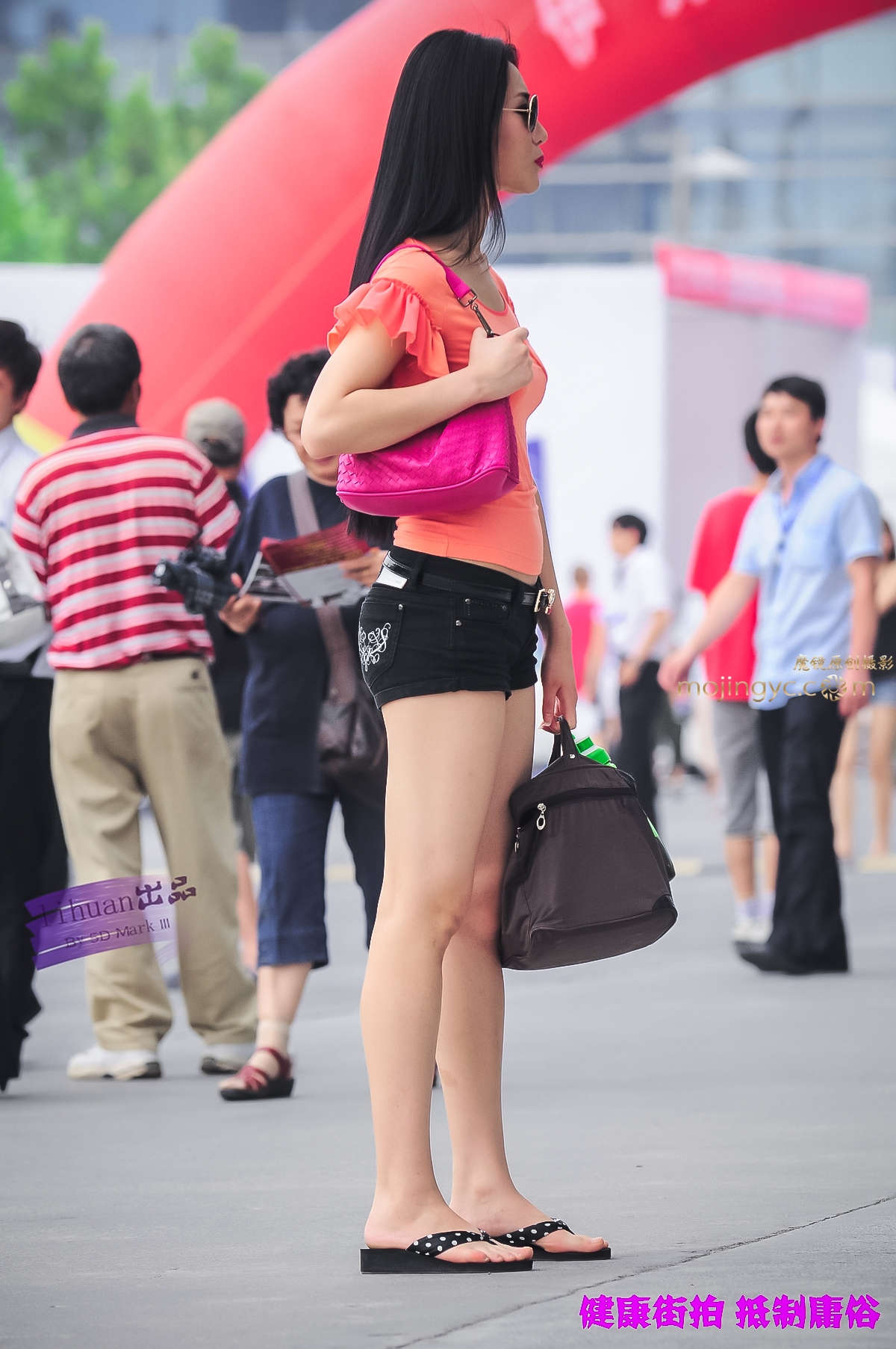 图片[2]-李欢原创-短裤，贡品级美女（13P）-日更街拍