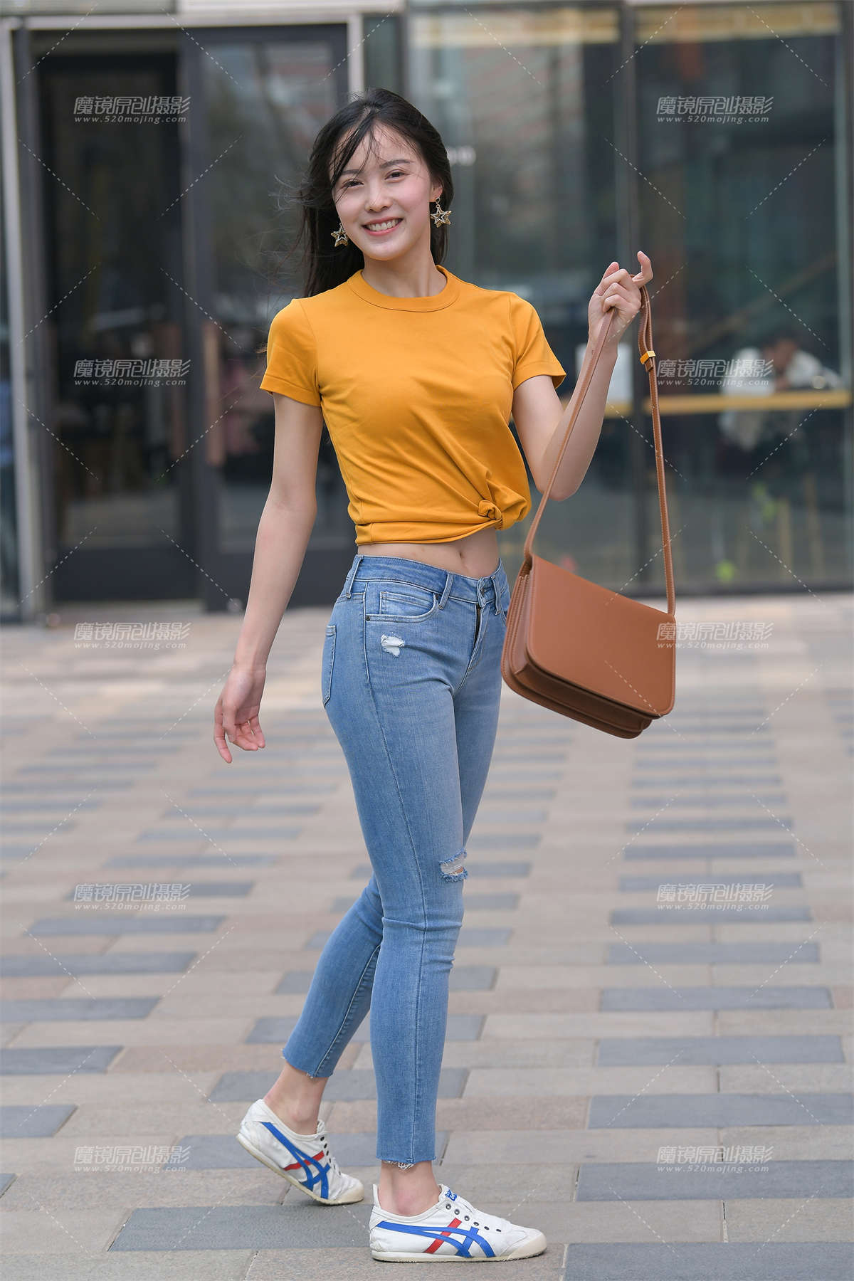 【红石赛贴】气质牛仔美女-日更街拍