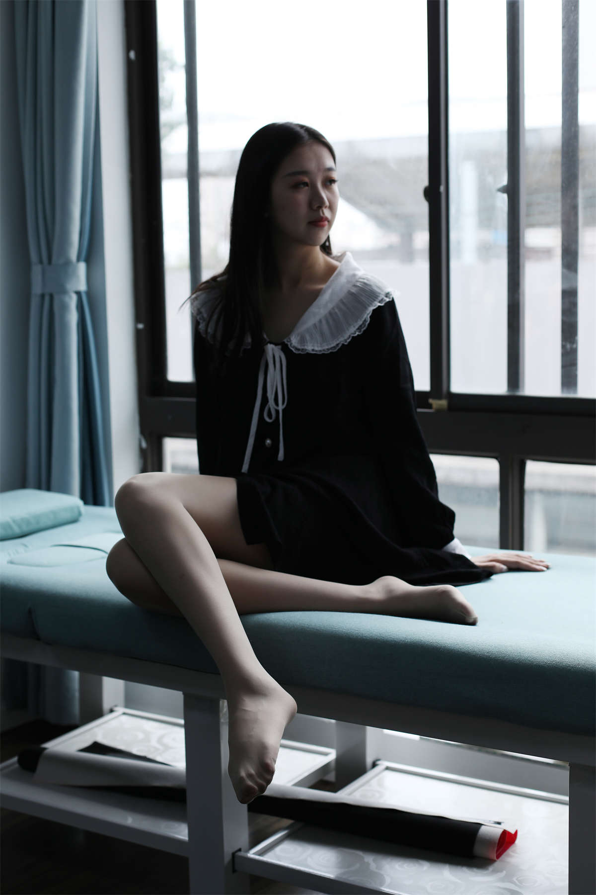 奈丝写真 NO.148 梅子酱-倚窗一帘幽梦-日更街拍