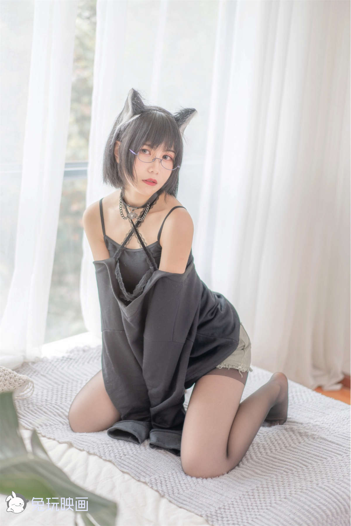 兔玩映画 B98.006 日常猫娘-日更街拍