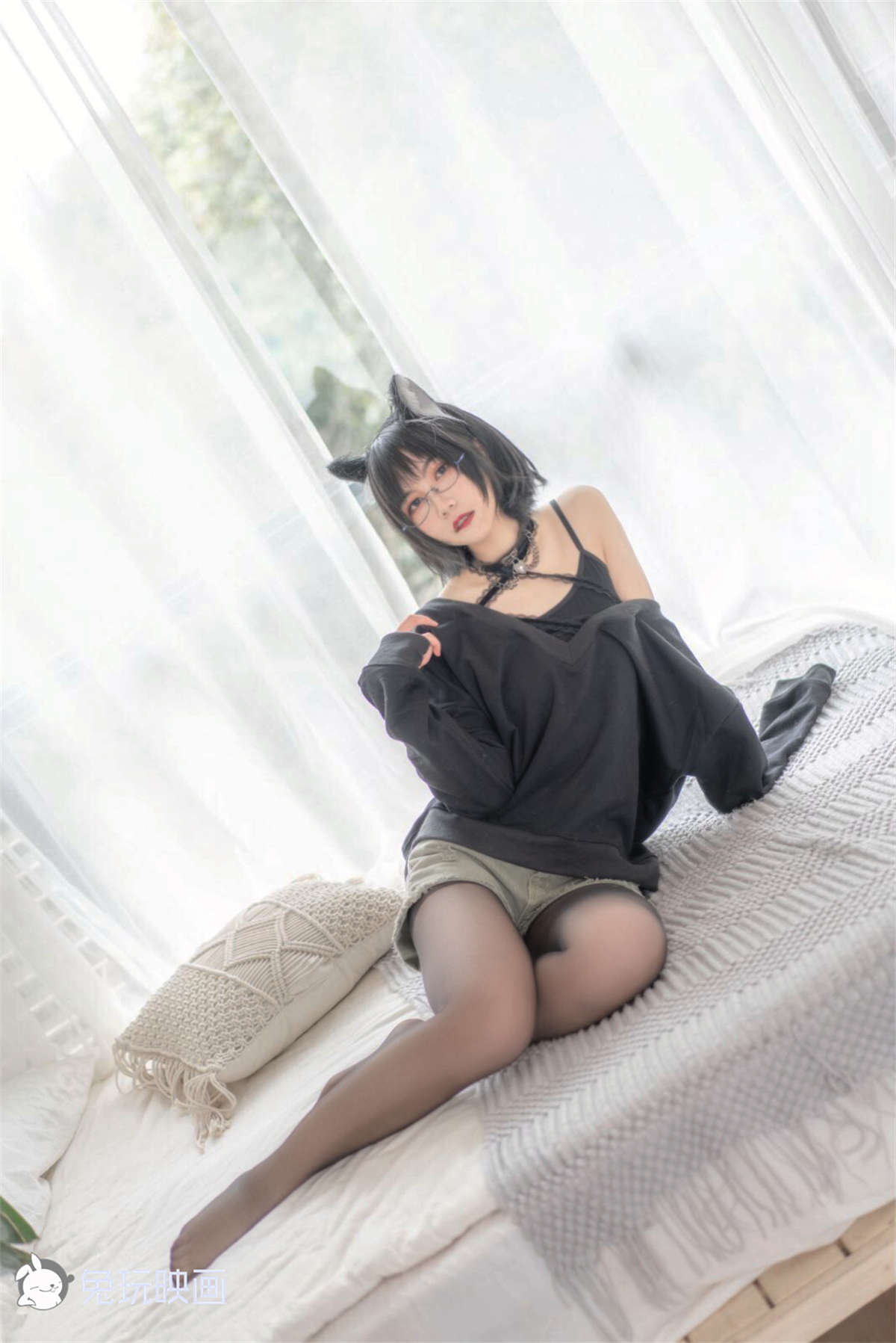 图片[2]-兔玩映画 B98.006 日常猫娘-日更街拍