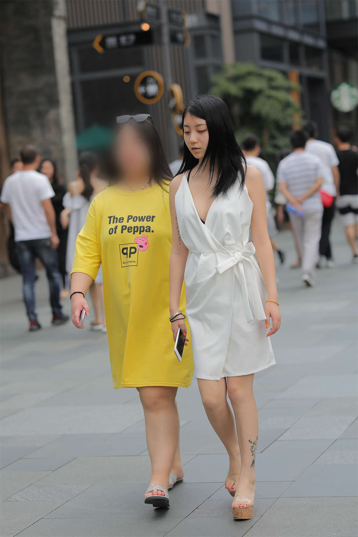 素颜女孩-日更街拍