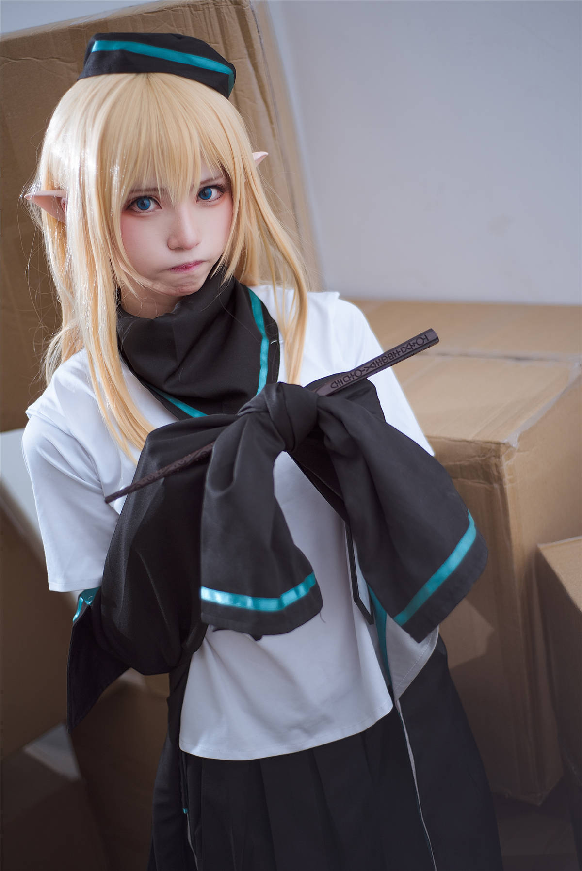 图片[2]-动漫Cos博主-绮太郎Kitaro 明日方舟杜林-日更街拍