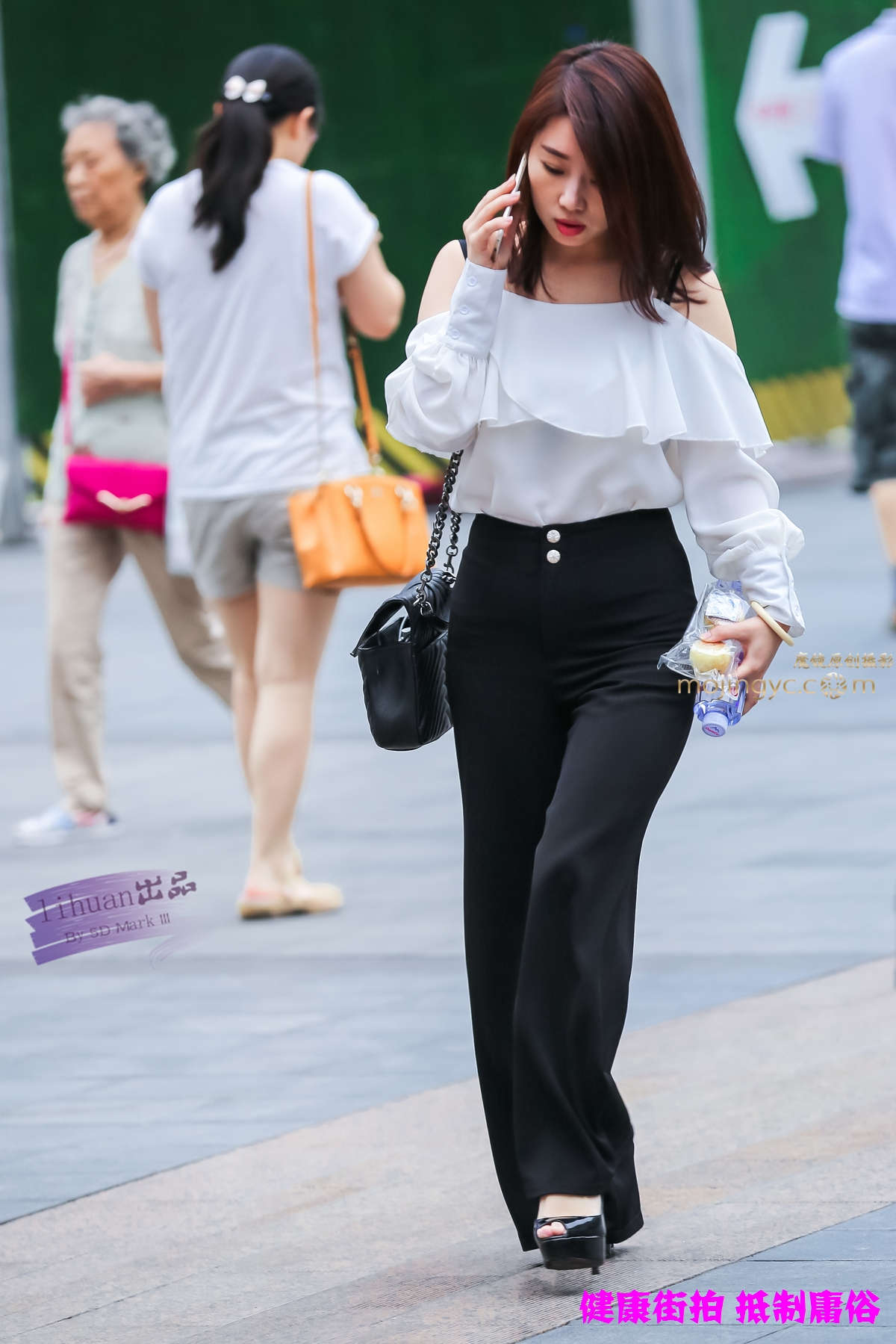 图片[2]-李欢原创-黑裤，超丰腴（15P）-日更街拍