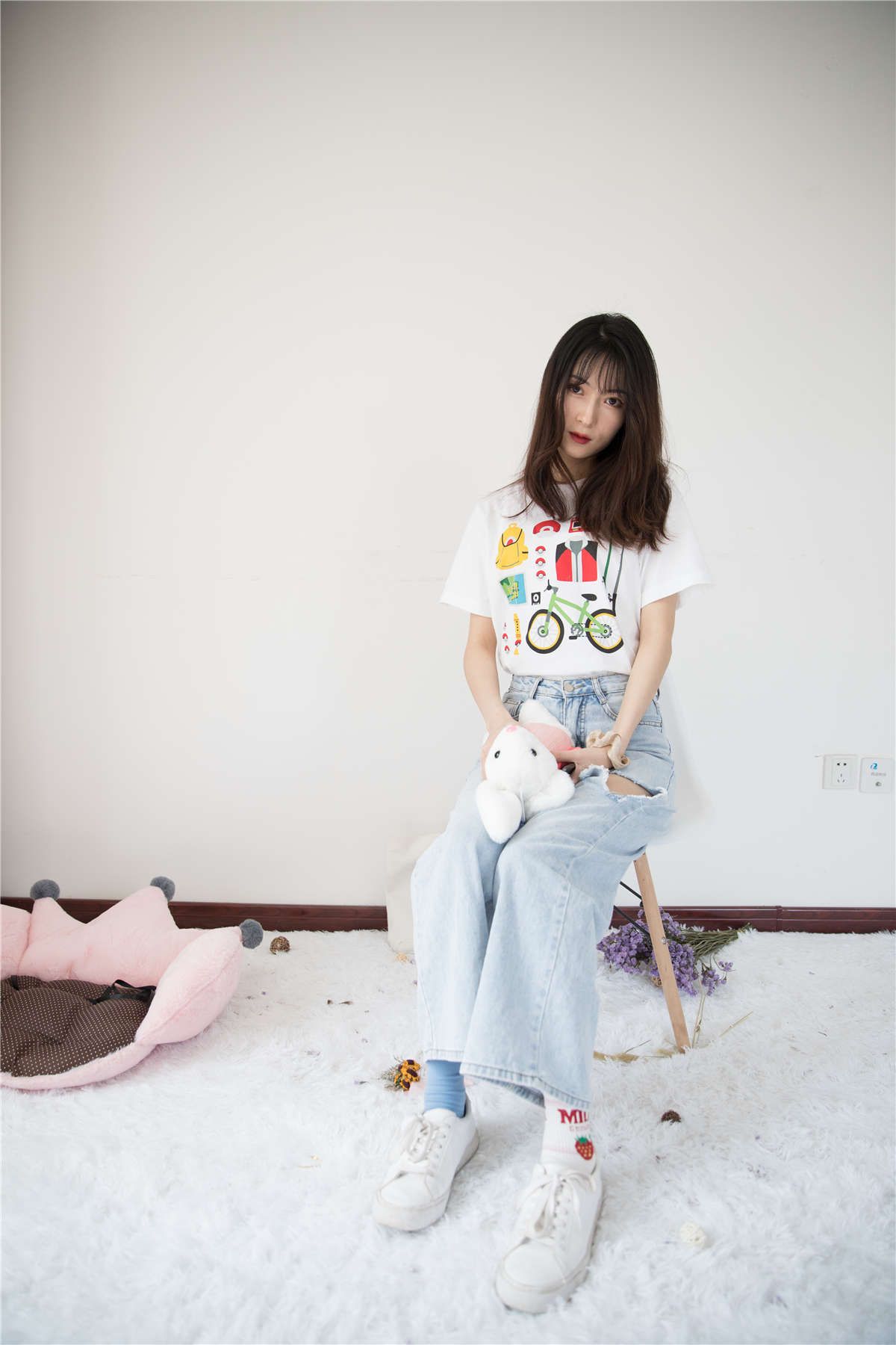 图片[2]-物恋传媒387期：猫耳-小雪团-日更街拍