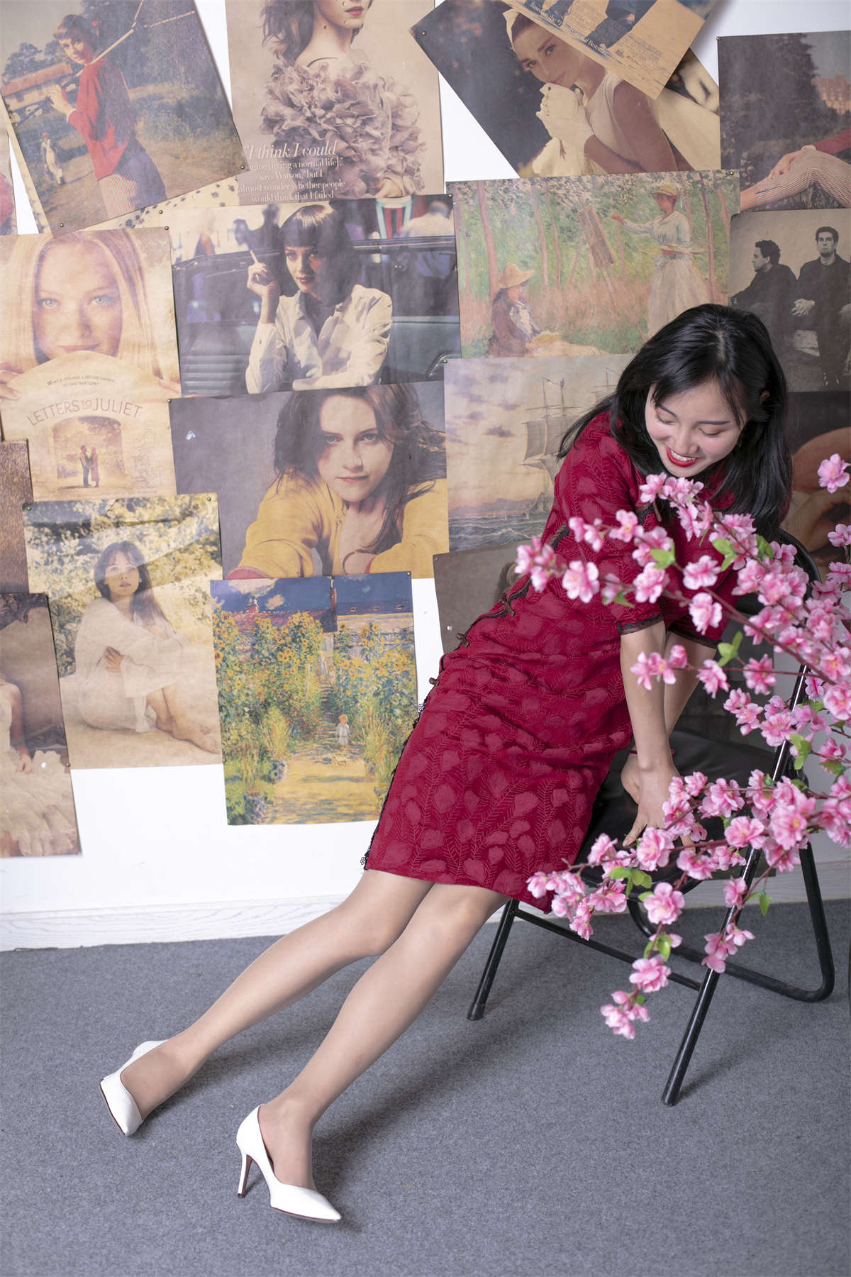 图片[2]-奈丝写真 NO.149 小啊刀-复古盘口旗袍装-日更街拍