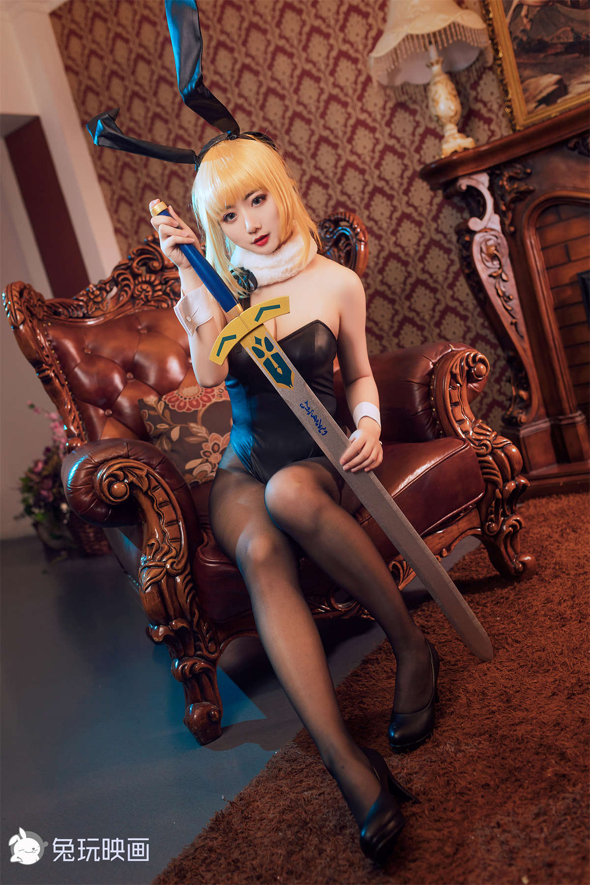 图片[2]-兔玩映画 兔女郎 VOL.035 Saber-日更街拍