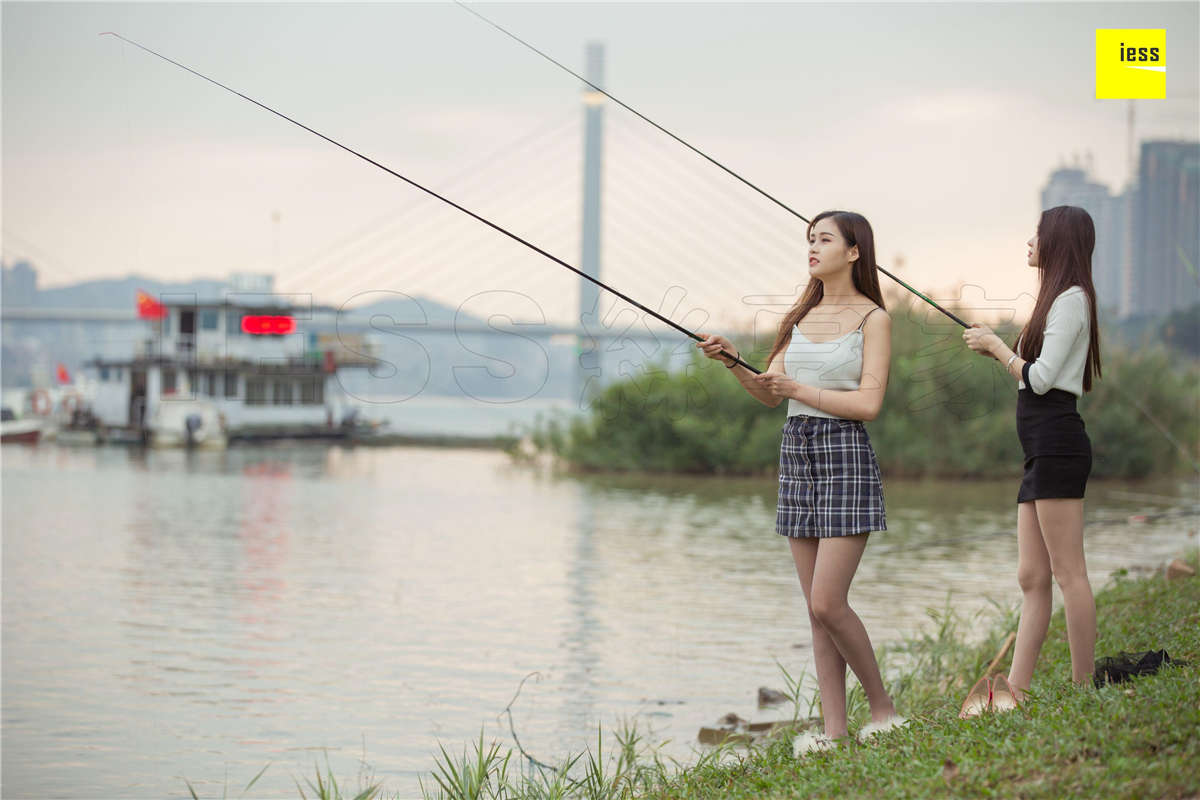 IESS异思趣向 魔鬼周三特刊48期 九妹、佳佳 钓鱼还是钓丝？-日更街拍