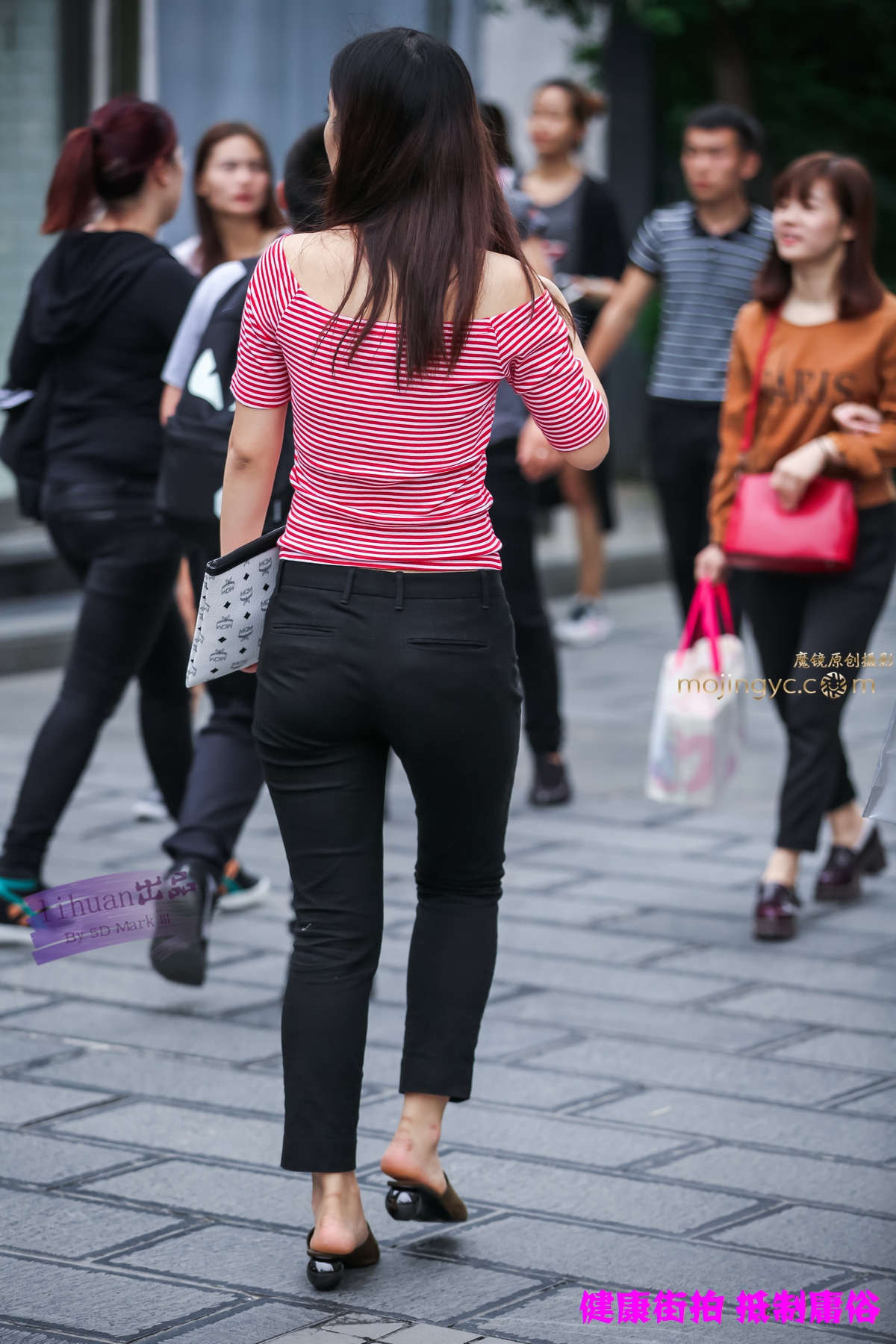 图片[2]-李欢原创-黑裤，超丰腴（17P）-日更街拍