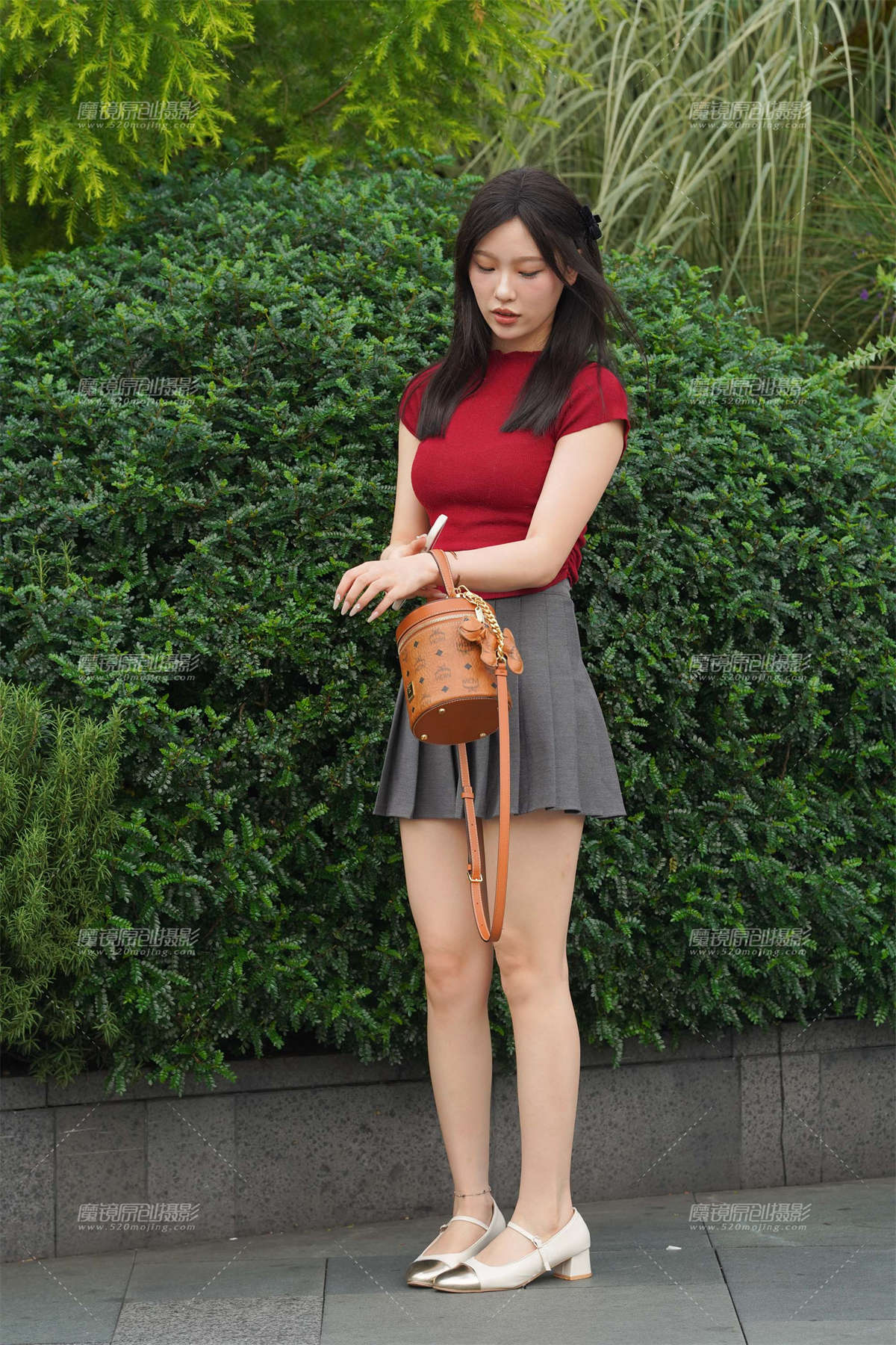 恬静女孩-日更街拍