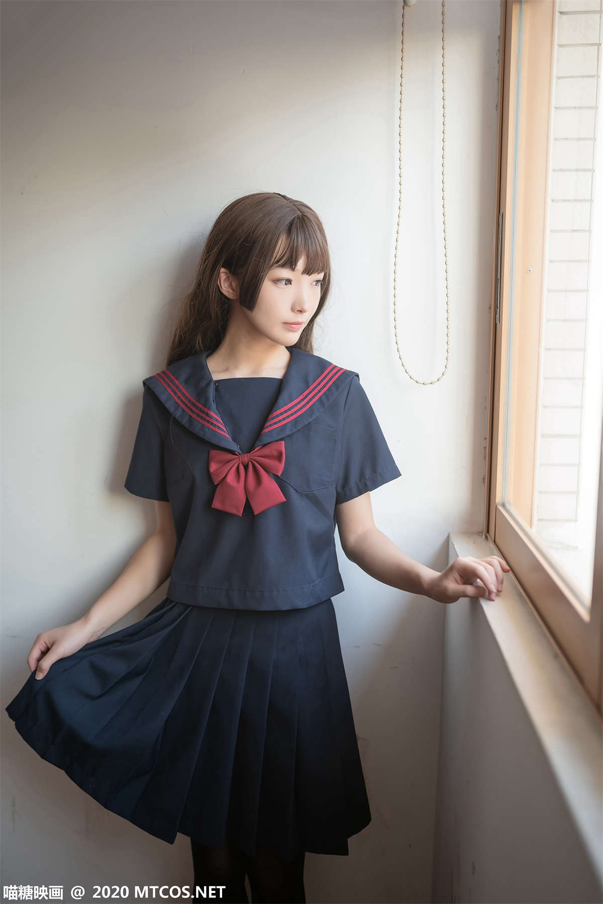 喵糖映画 JKL.011 水手JK制服-日更街拍