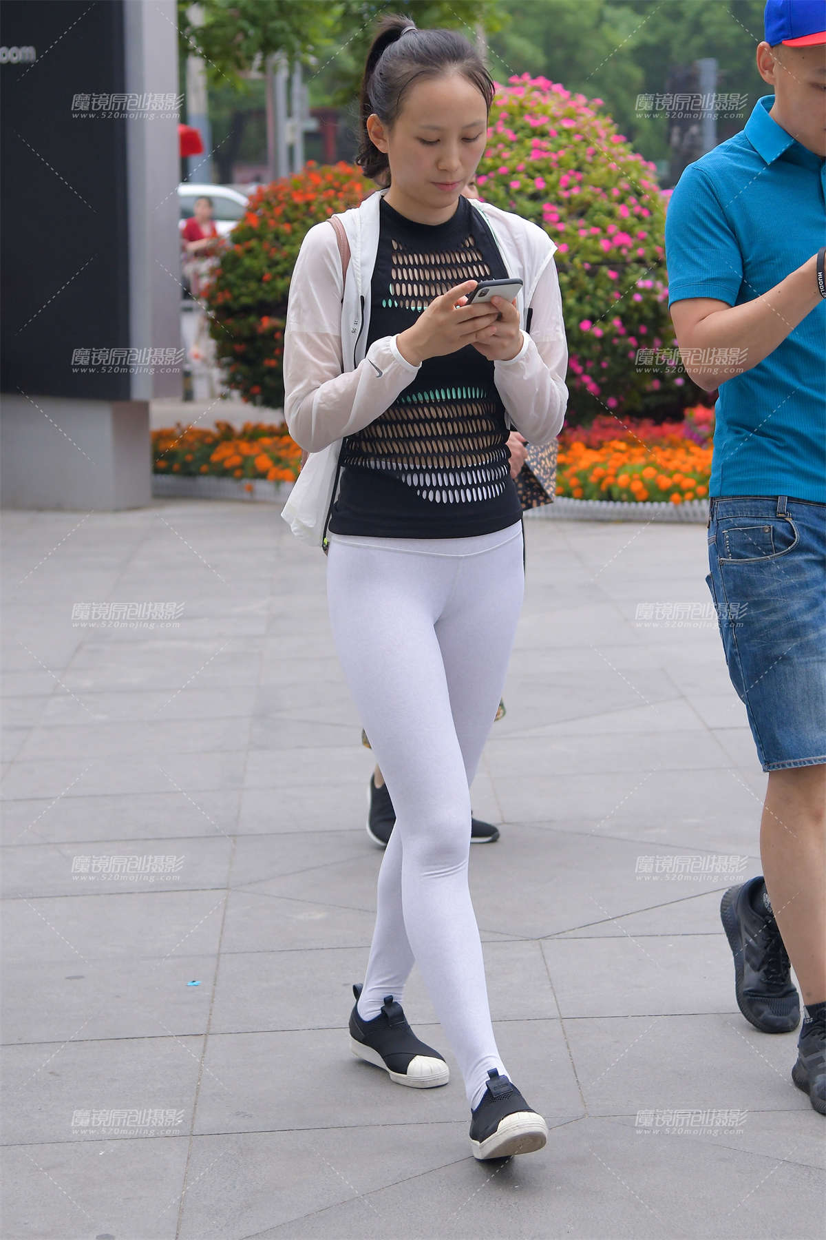 【红石赛帖】白色瑜伽__-日更街拍