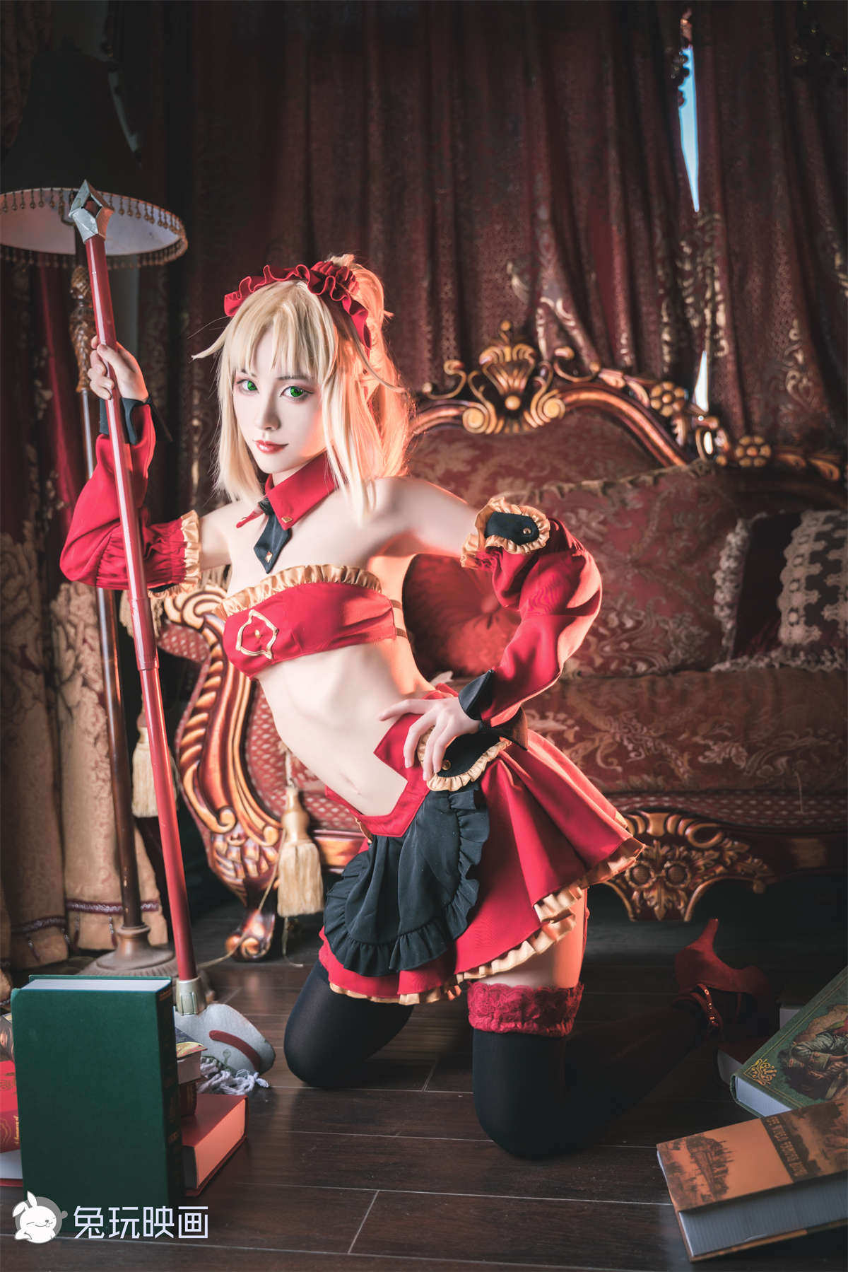 图片[2]-兔玩映画 VOL.050 小莫女仆-日更街拍