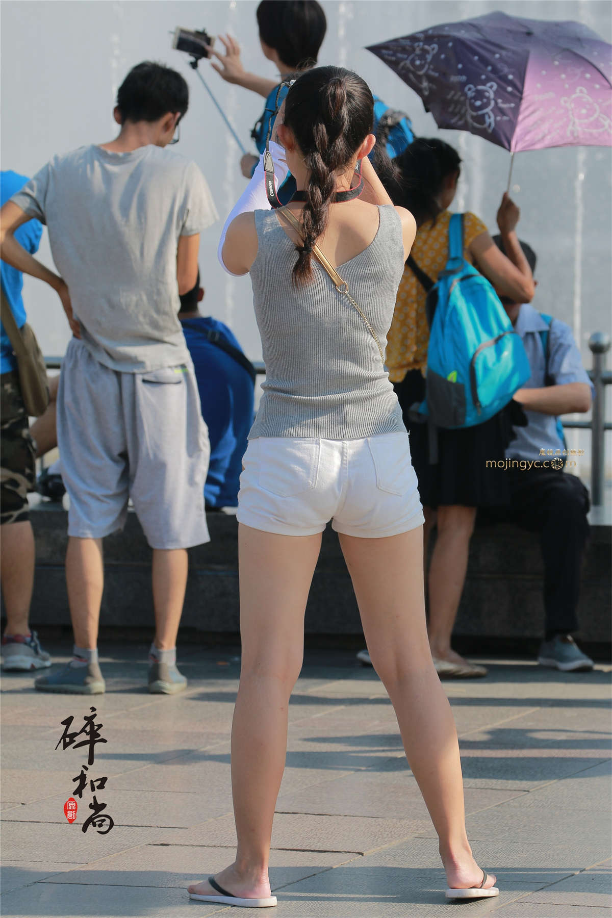 麻花辫（35P）-日更街拍