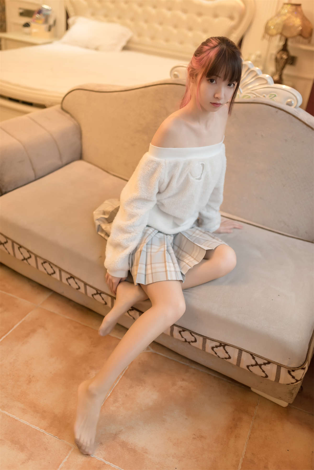 图片[2]-风之领域 NO.020 为你穿上丝袜-日更街拍