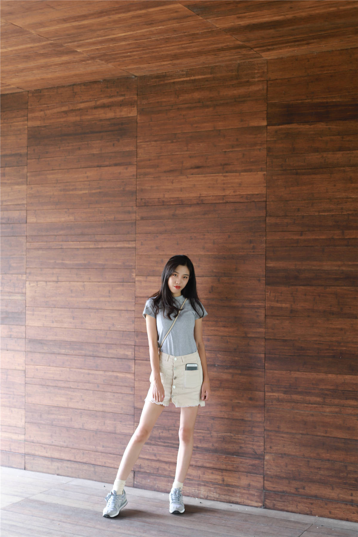 图片[2]-物恋传媒No.050期：听鹿-运动型女生的棉袜-日更街拍