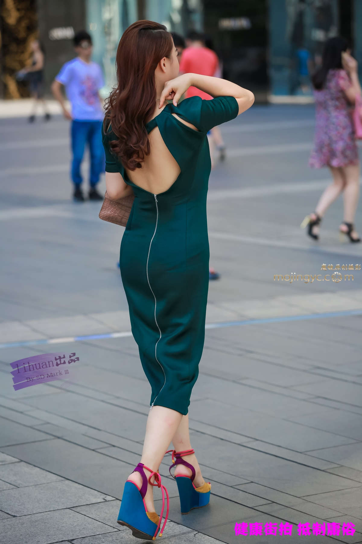 图片[2]-李欢原创-丰腴贵妇，华丽长裙（24P）-日更街拍