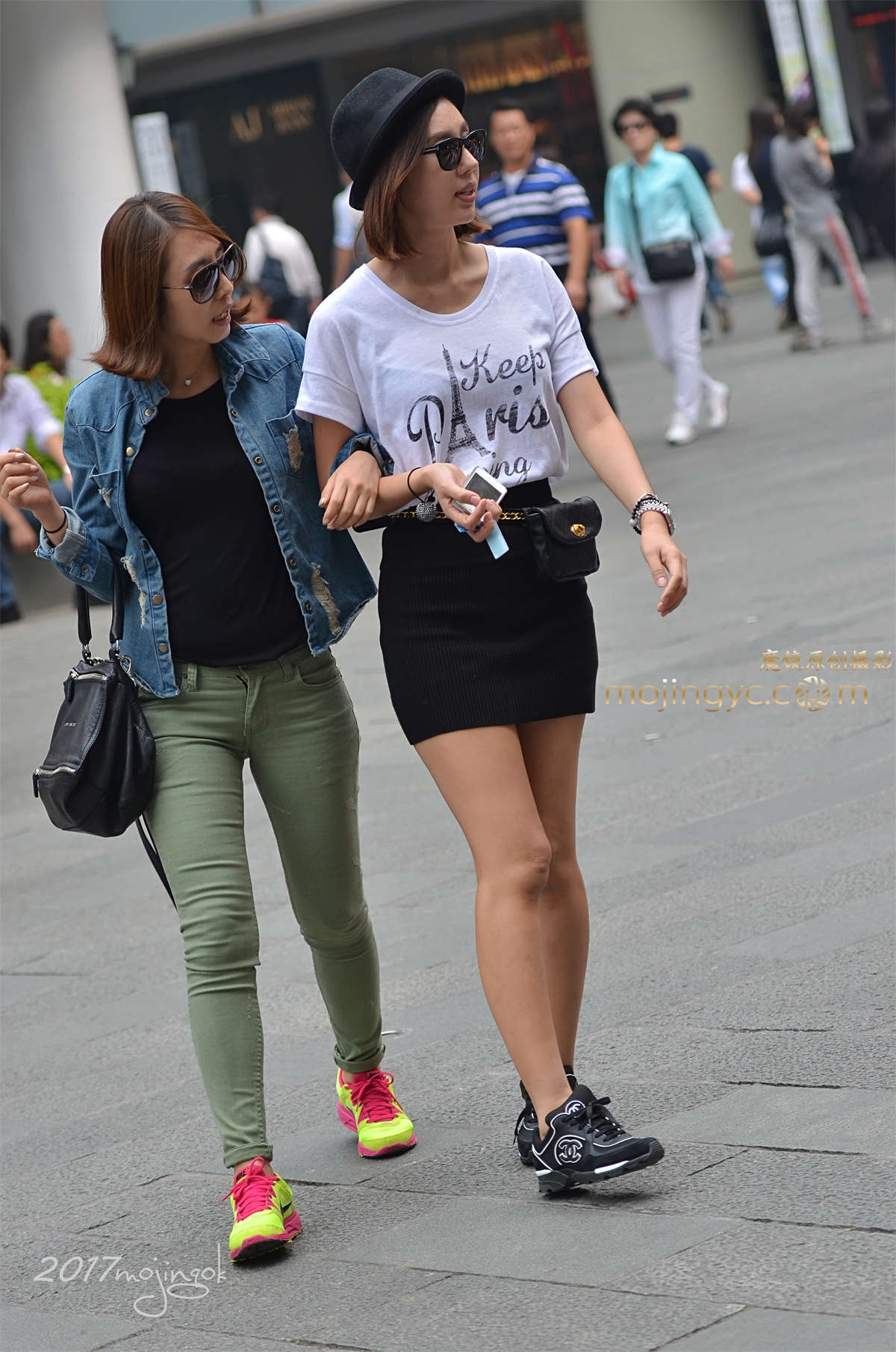 咔喳2017.01.18 街拍135（15p)-日更街拍