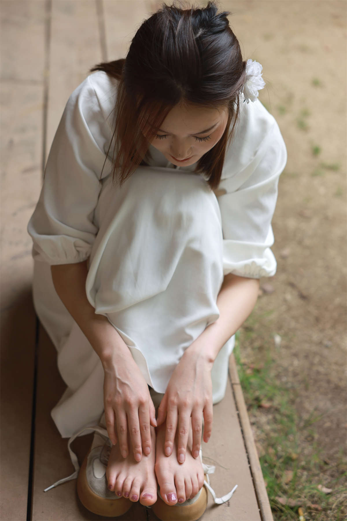 MZSOCK-2024 No.010 杏儿-日更街拍