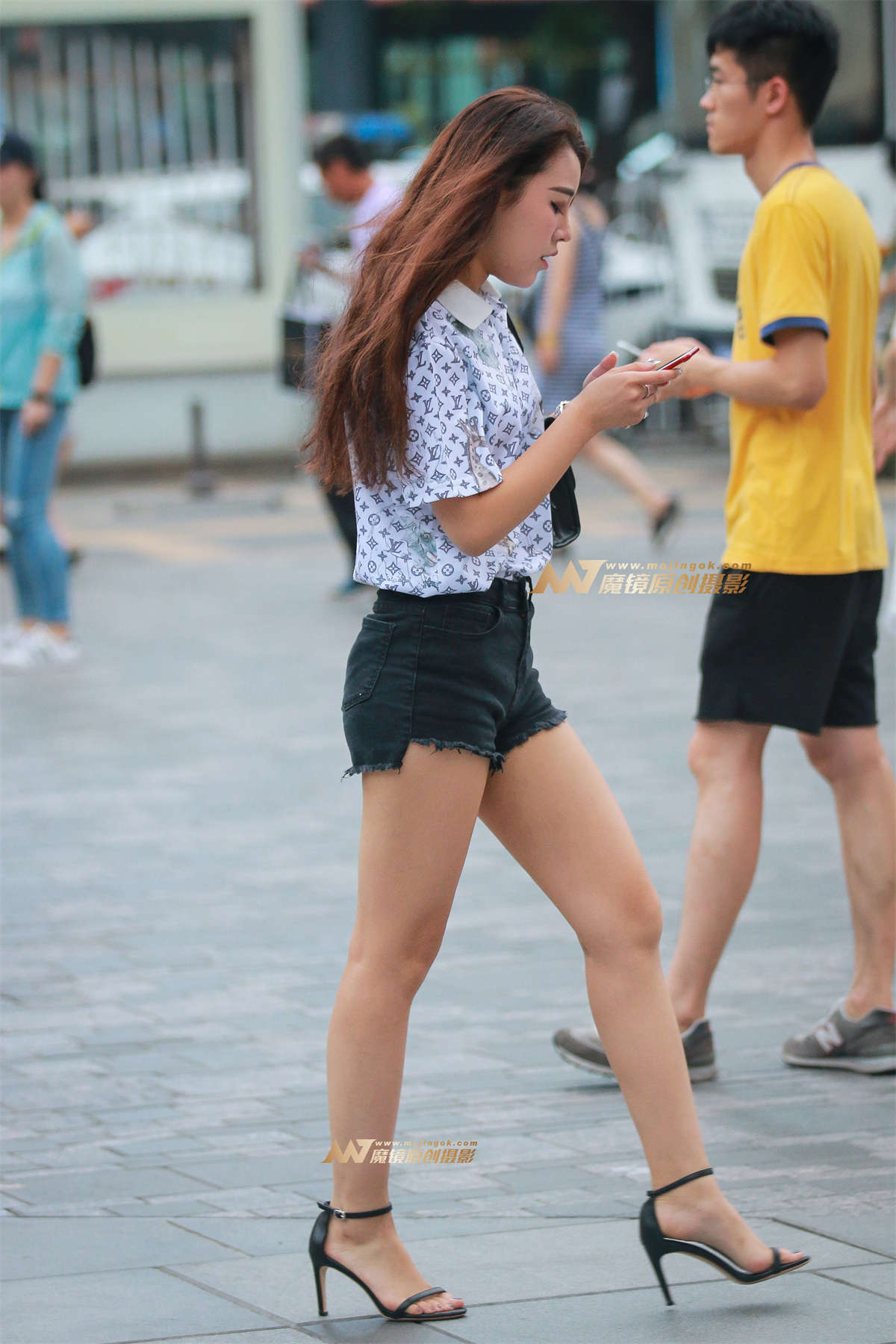 甜美可人 惹人爱-日更街拍