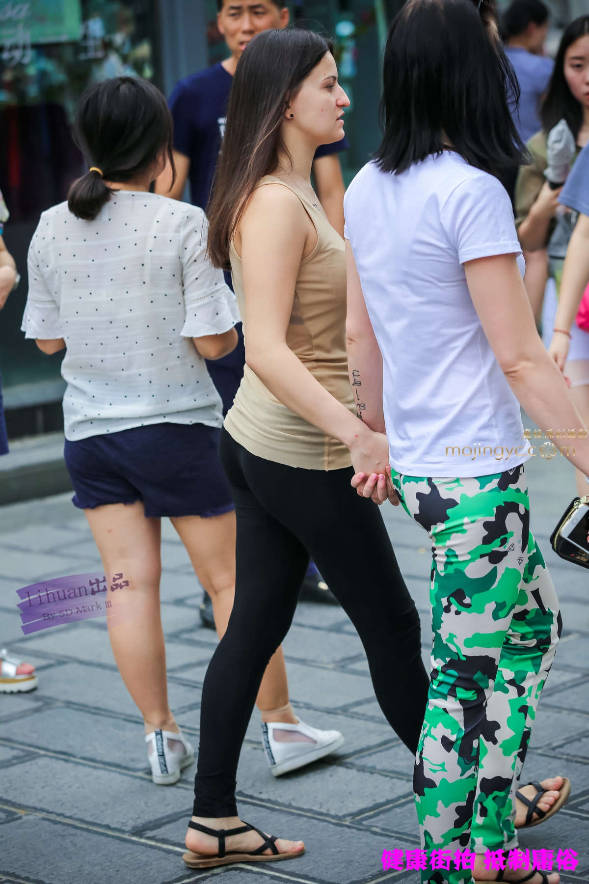 图片[2]-李欢原创-丰腴老外，运动裤（22P）-日更街拍