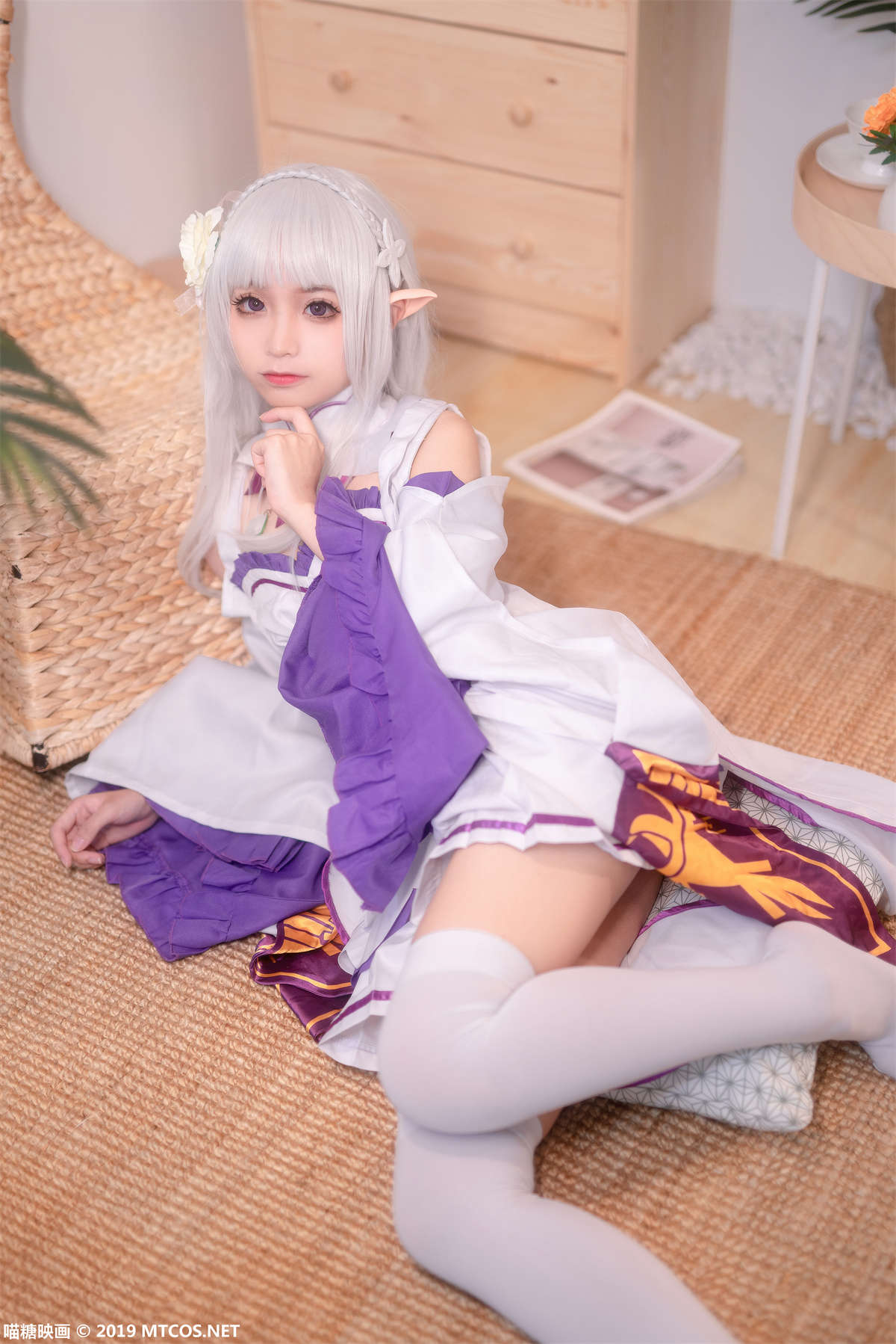 喵糖映画 VOL.062 蠢沫沫 艾米莉亚-日更街拍