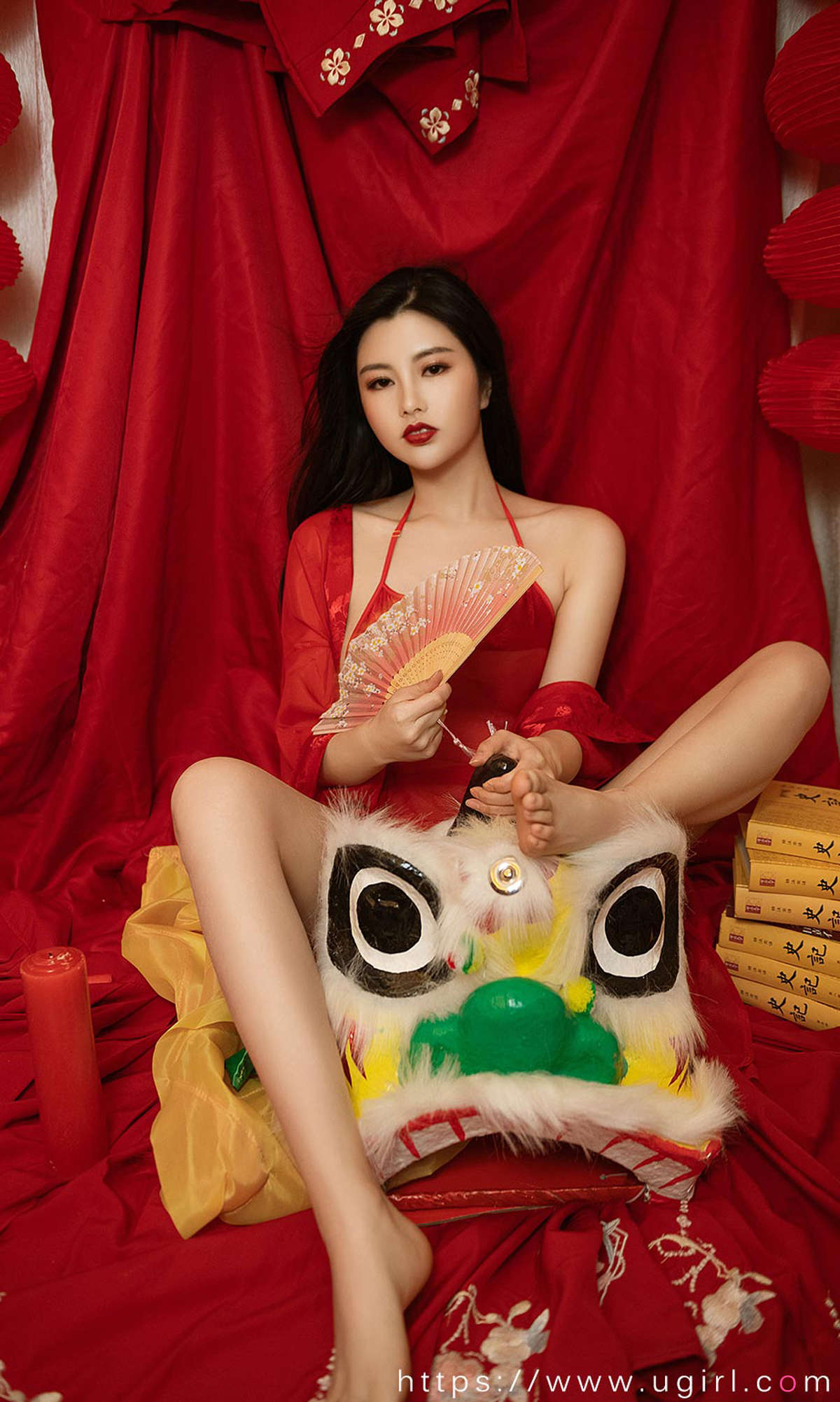 图片[2]-Ugirls爱尤物 NO.2270 娜露 鸿运当头-日更街拍