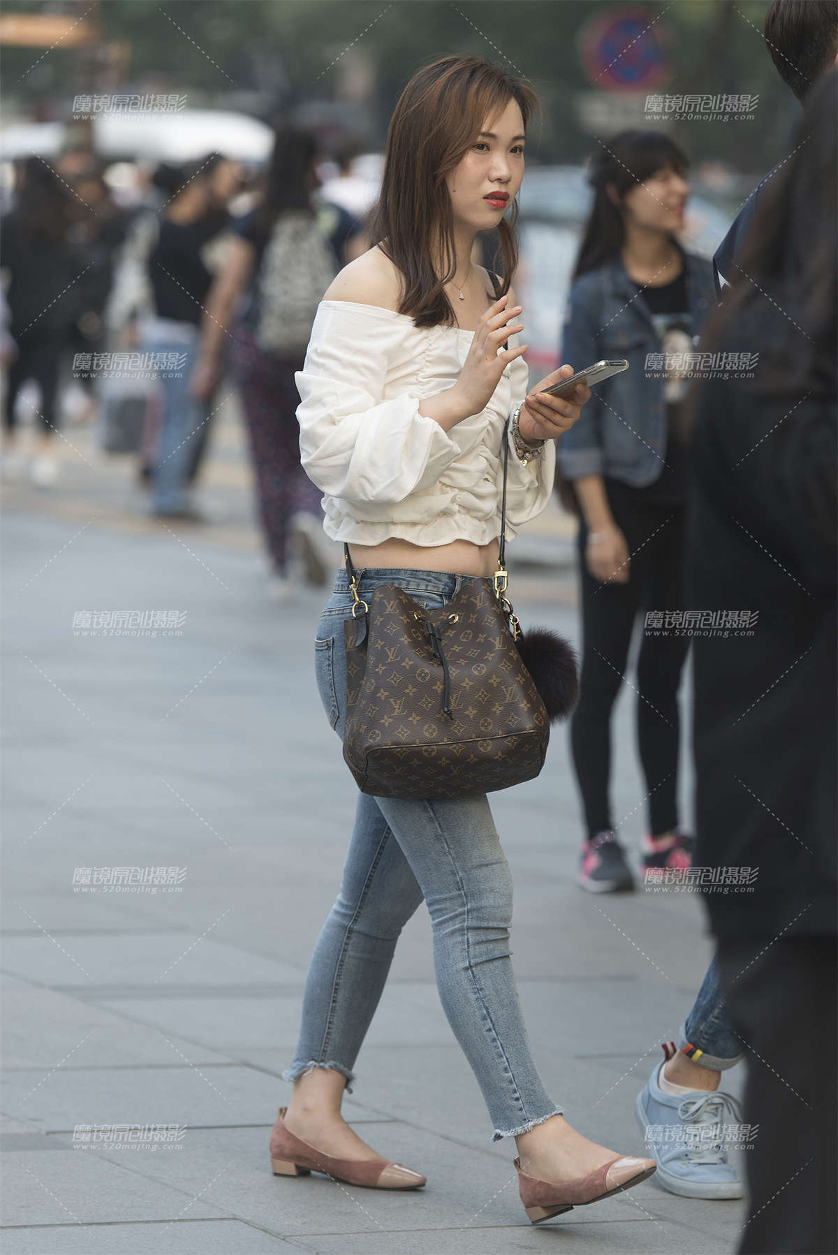 牛仔裤__-日更街拍