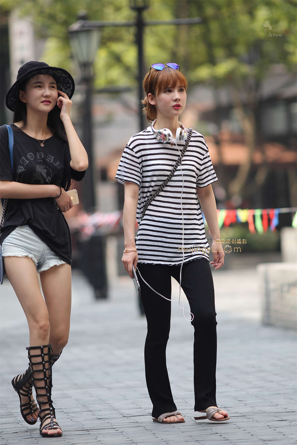 阿奔.2015.7.26.三个韩国妹子.15p-日更街拍