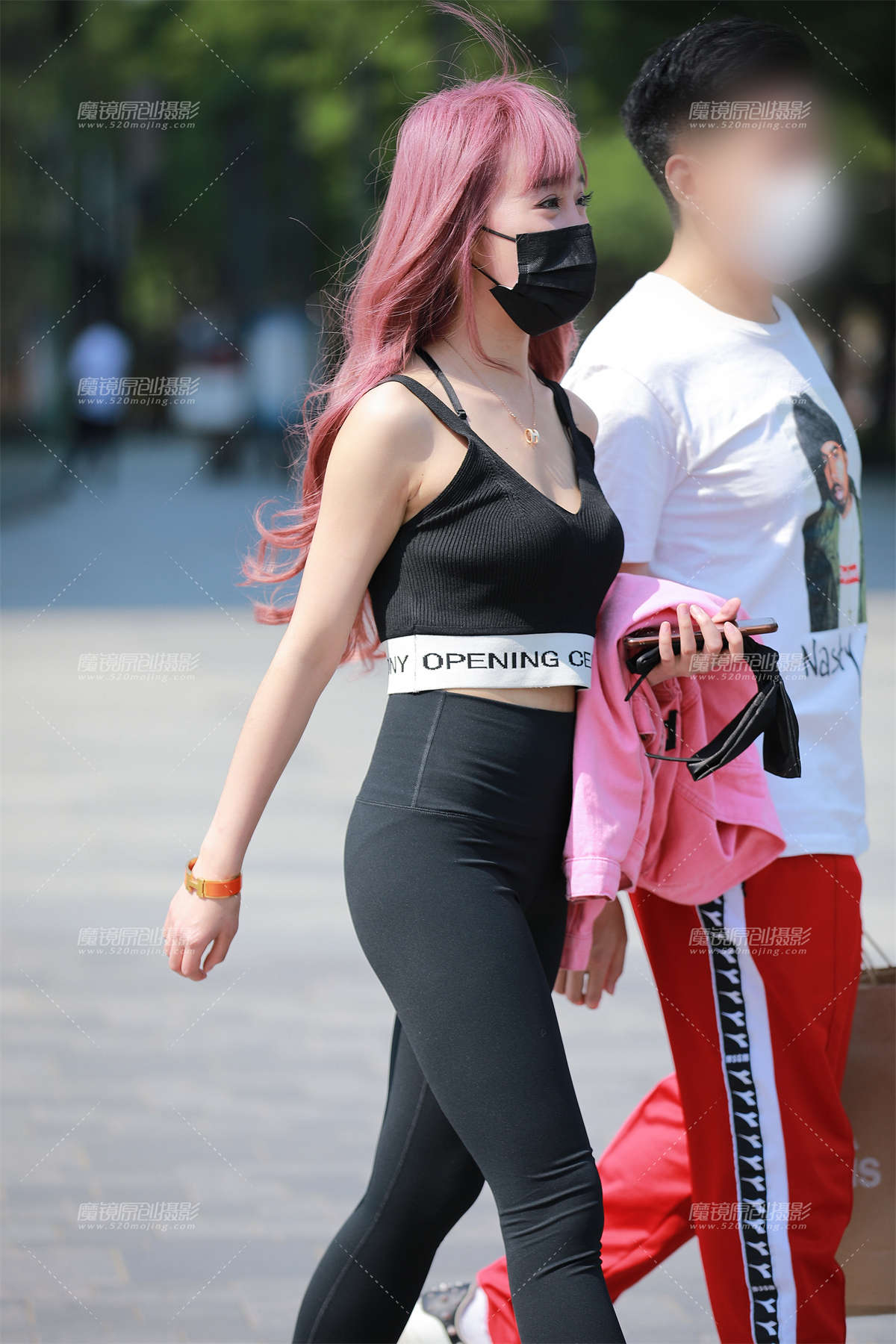 【玻璃赛帖】黑色瑜伽裤女友插图1