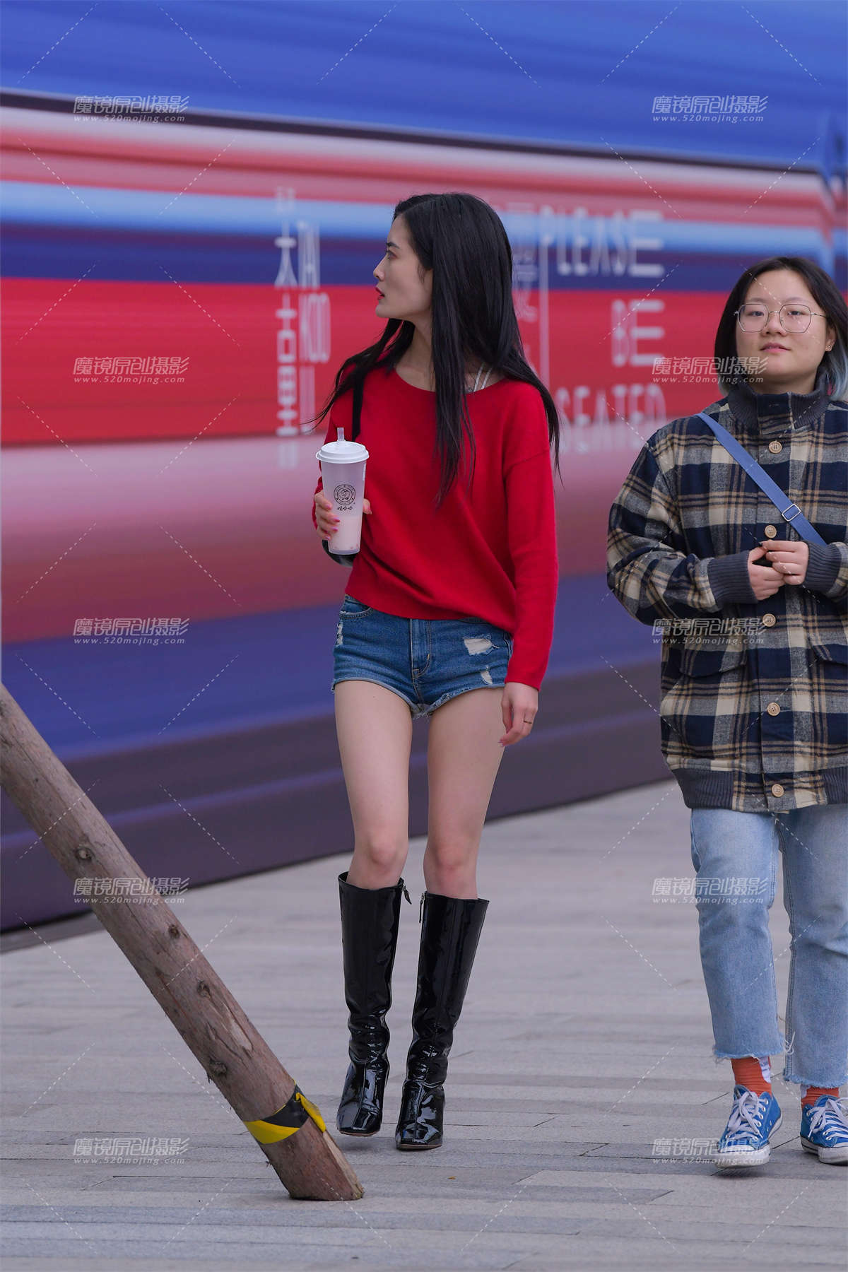 美腿热裤YY-日更街拍