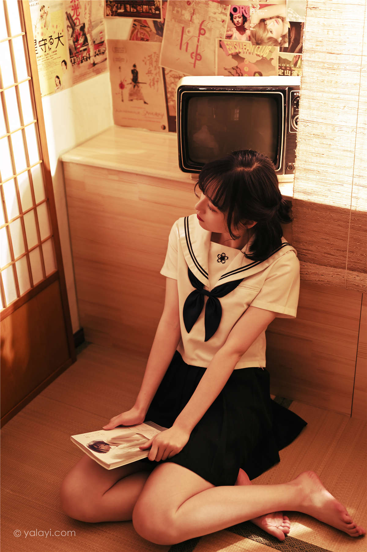 图片[2]-YALAYI雅拉伊 NO.778 优等生jk 京京-日更街拍