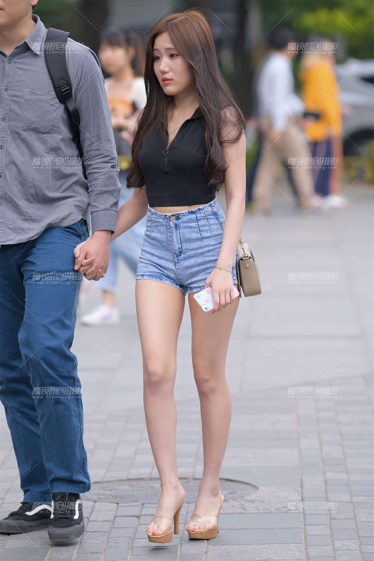 【红石赛帖】高跟热裤美女-日更街拍