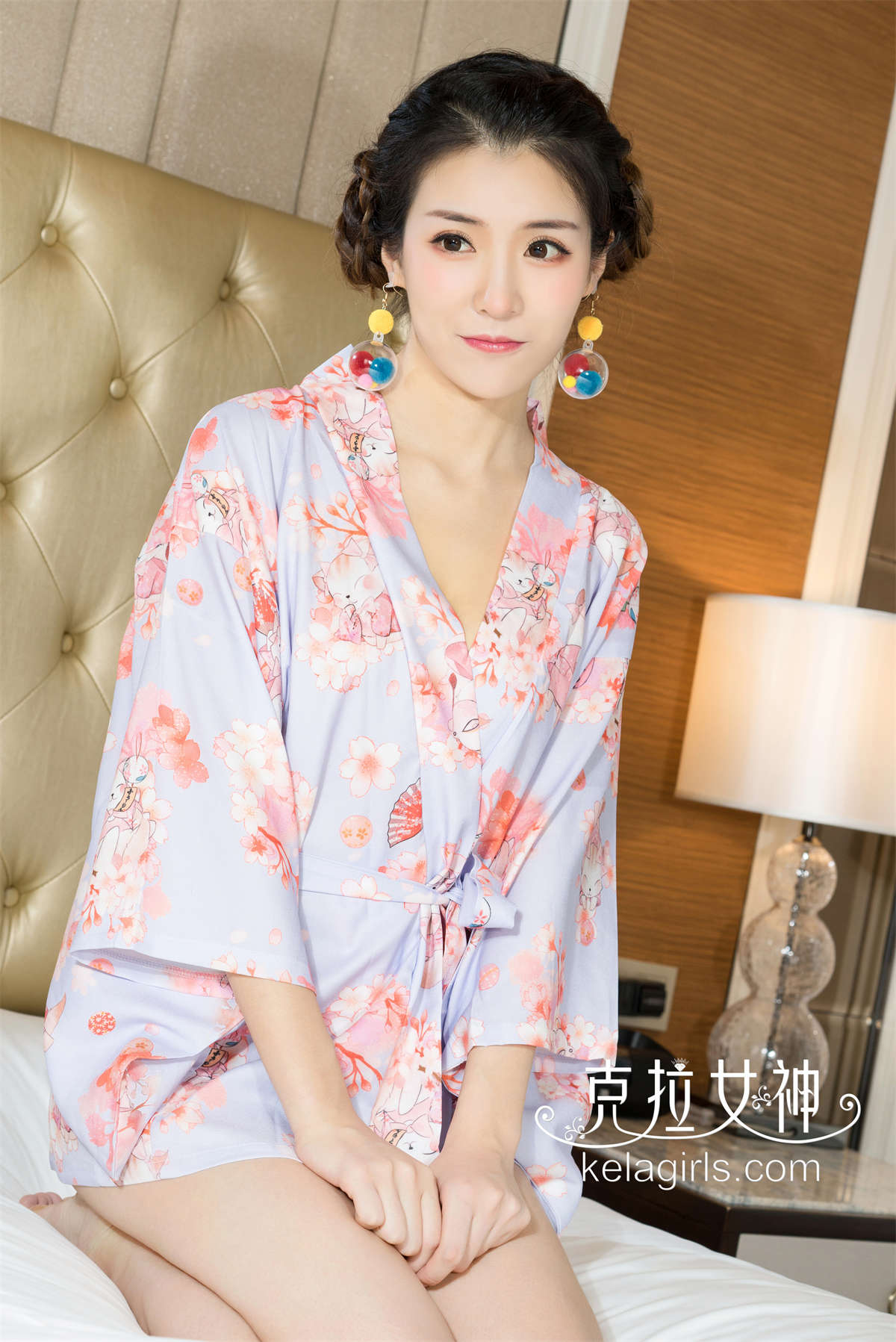 图片[2]-Kelagirls克拉女神 2018.07.16《浪漫樱花》恬恬-日更街拍