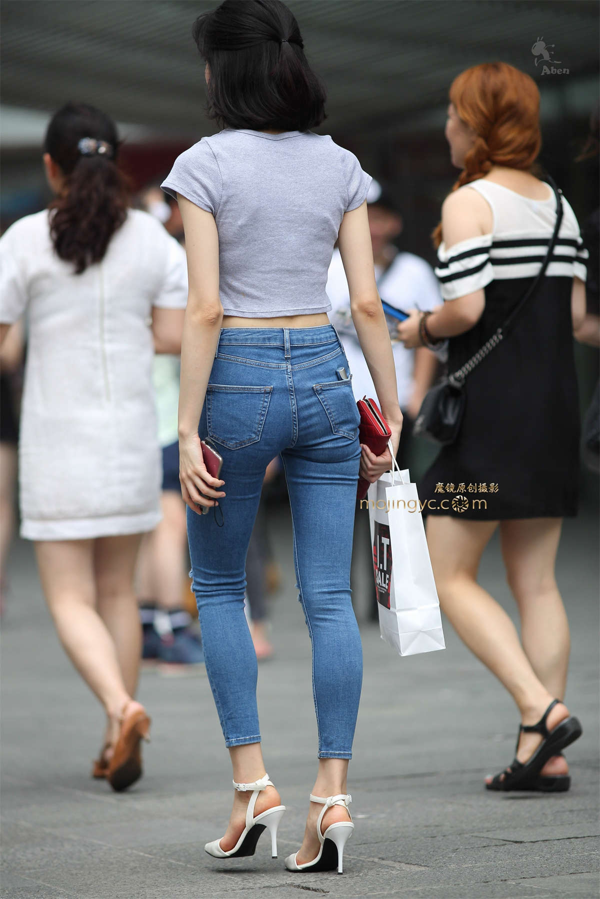 阿奔.2015.8.08.短衫 破膝牛仔.13p-日更街拍