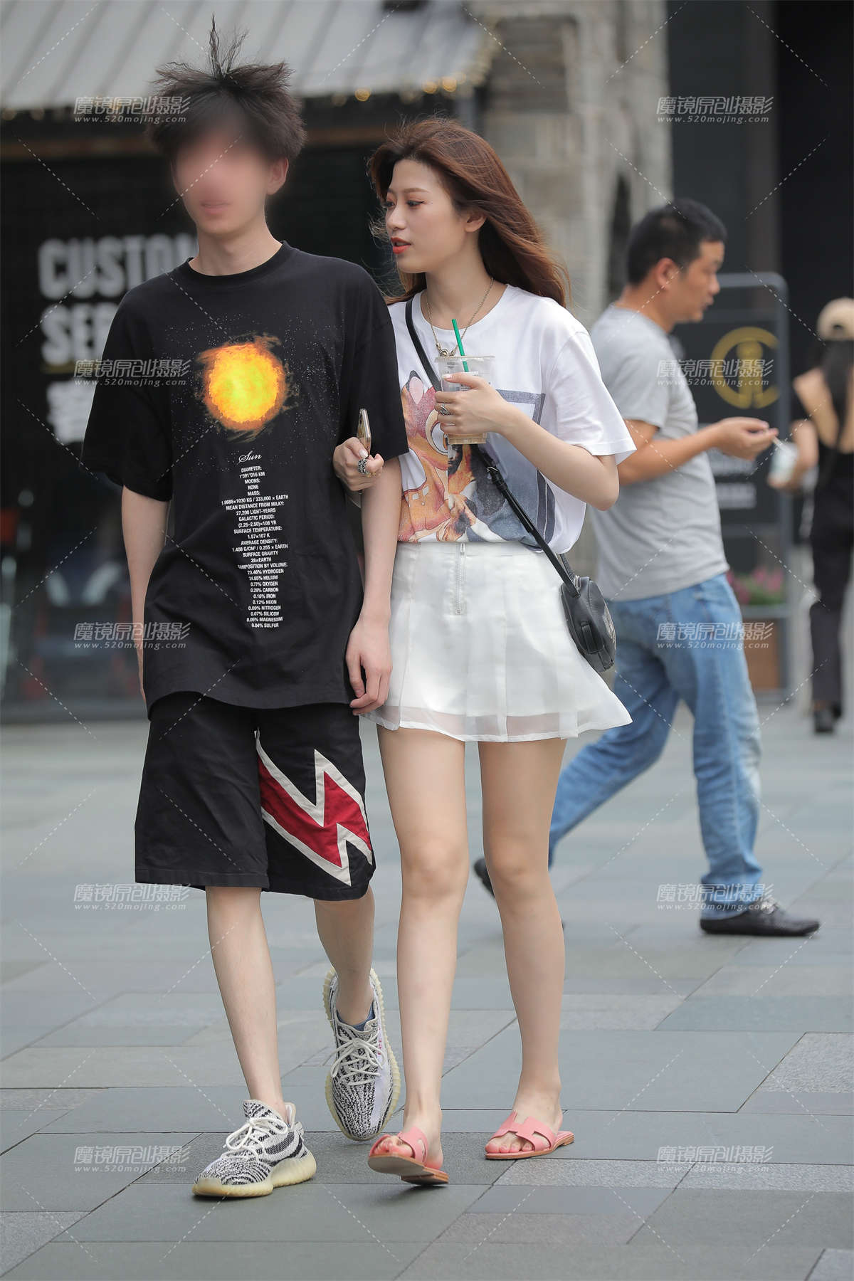 漂亮女友-日更街拍