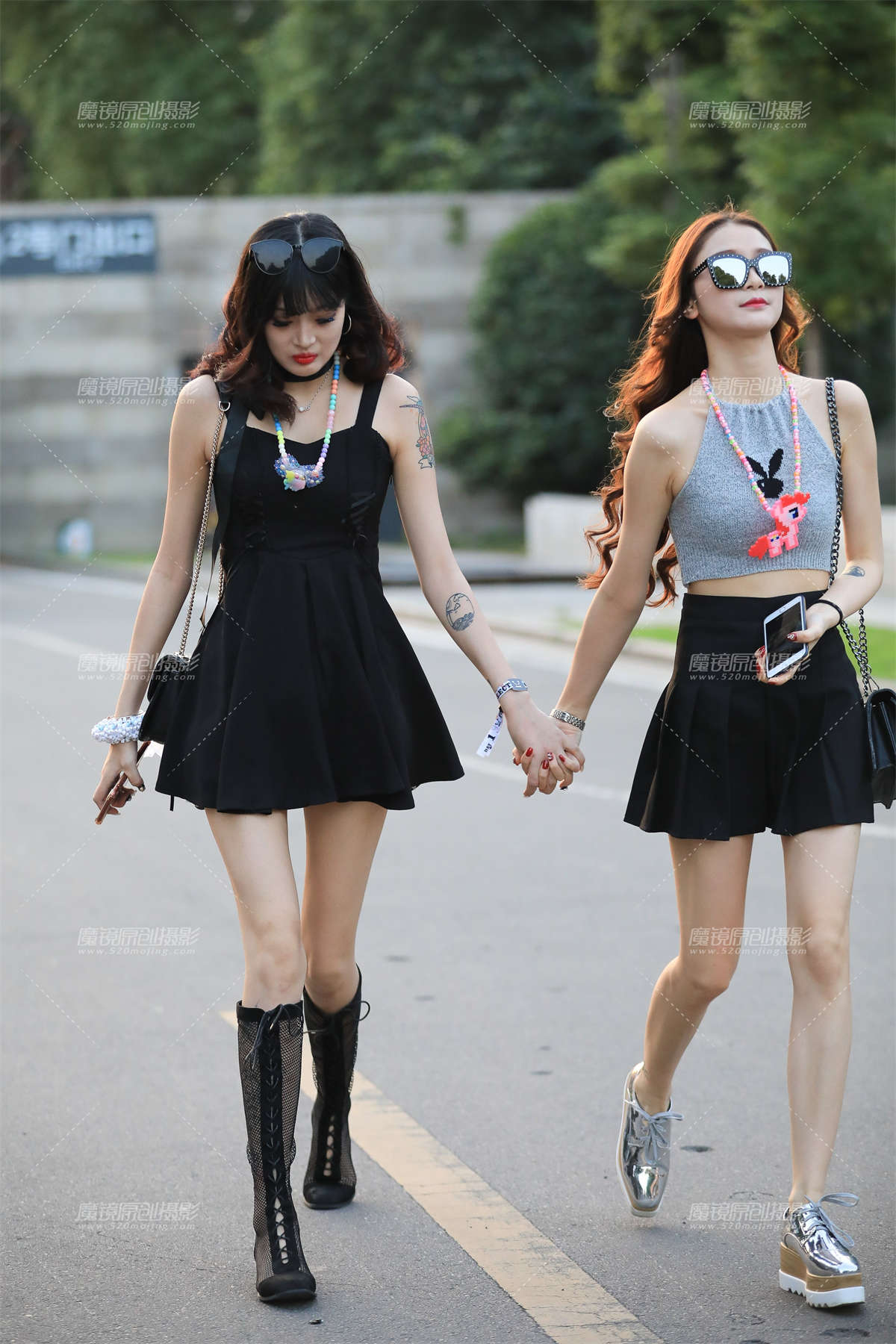 前卫的女孩-日更街拍