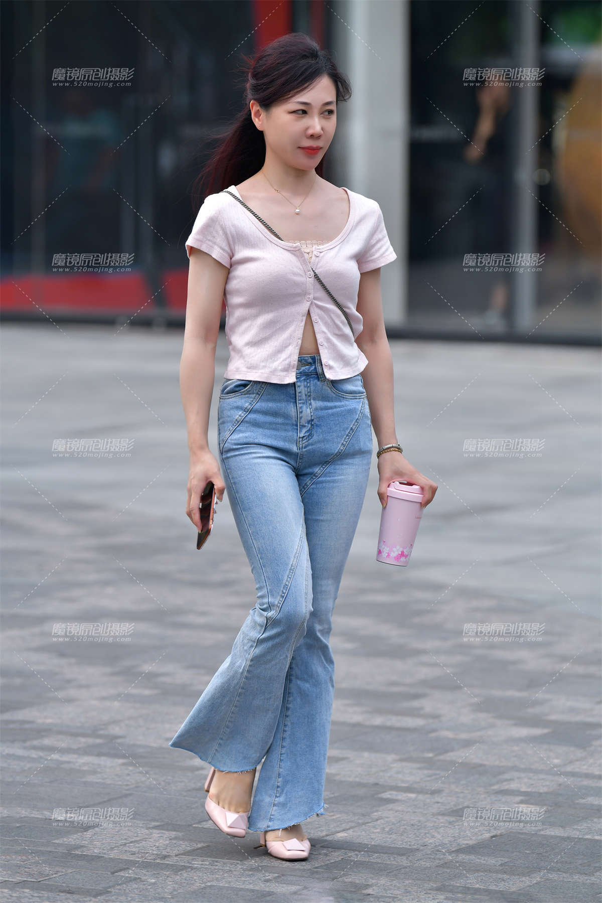 图片[2]-★韵味牛仔裤美女-日更街拍