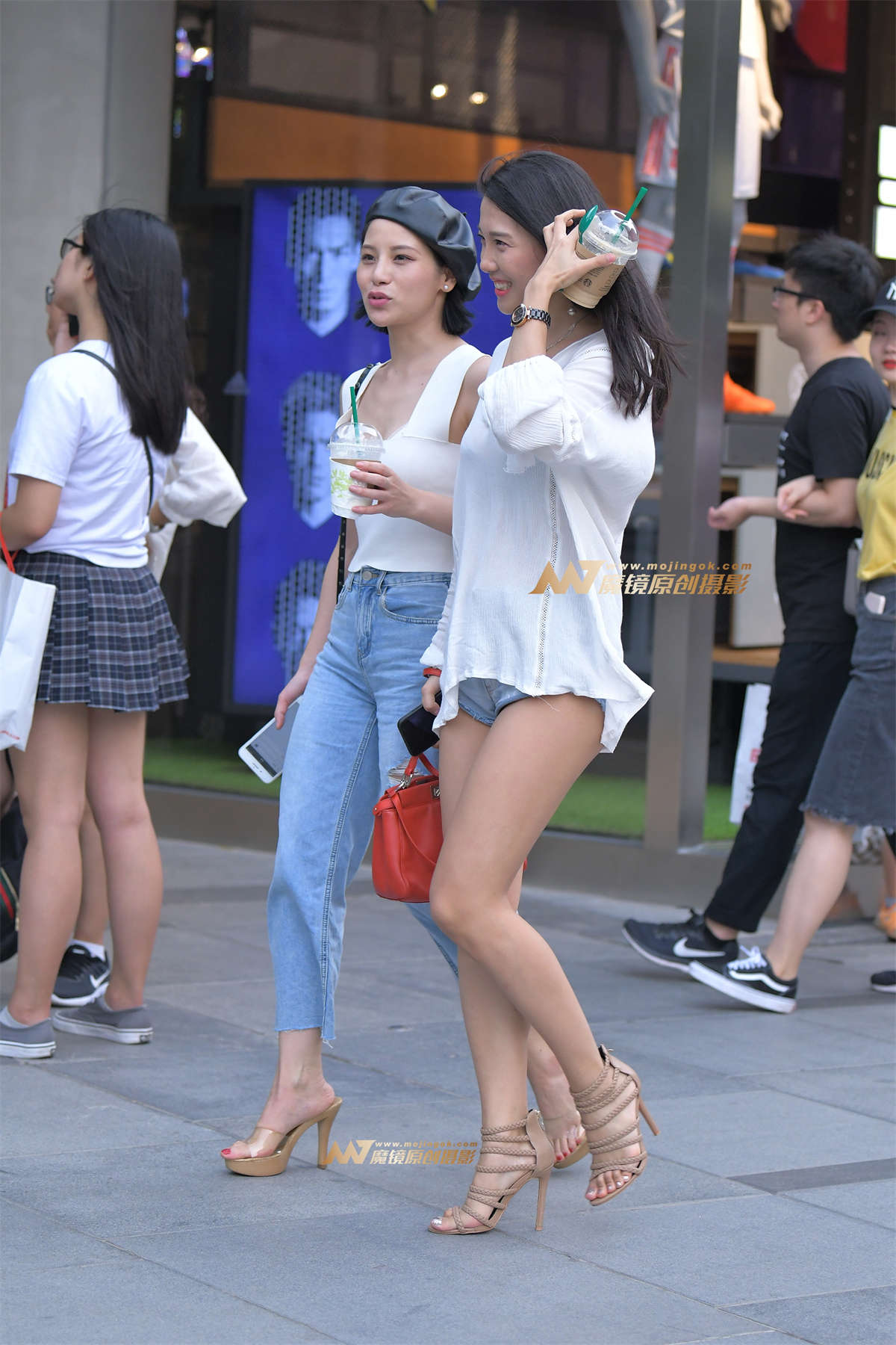 【红石赛贴】大长腿高跟美女-日更街拍