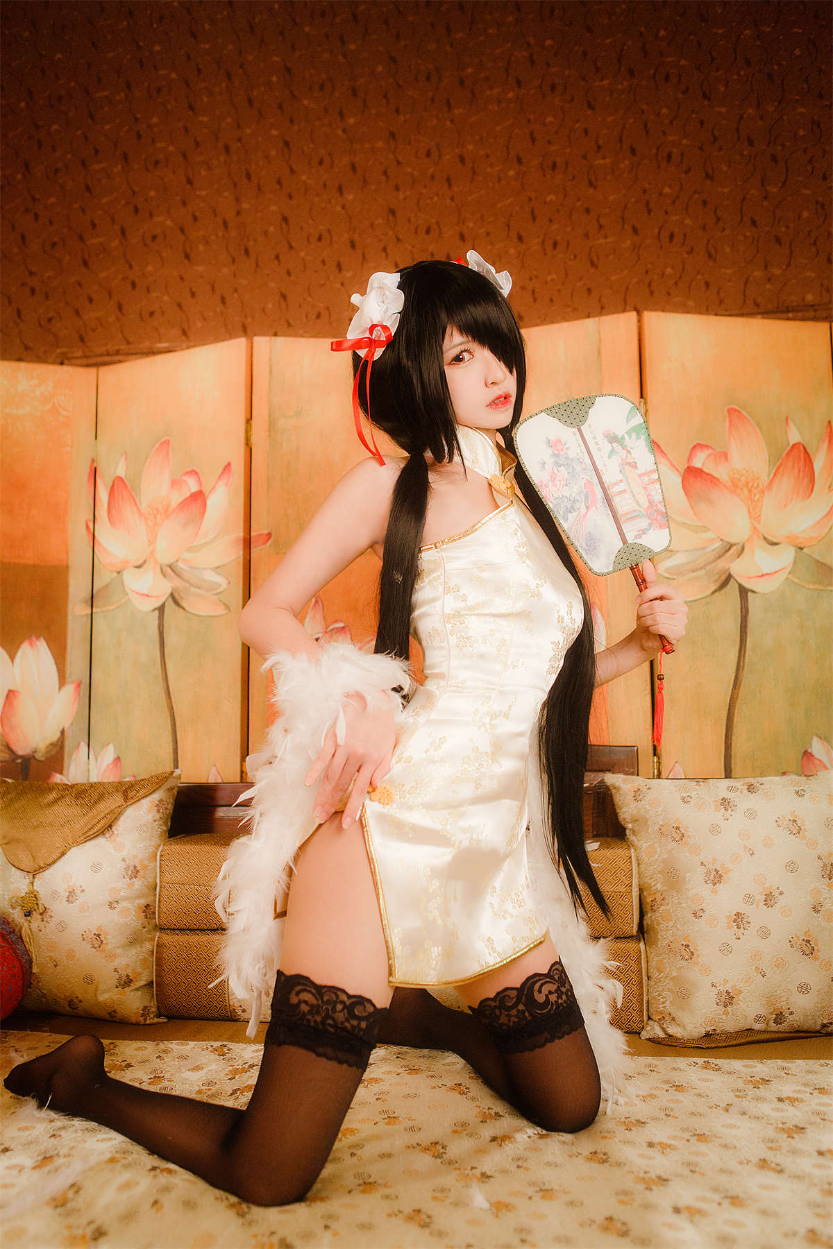 图片[2]-鳗鱼霏儿 No.059 狂三之旗袍-日更街拍