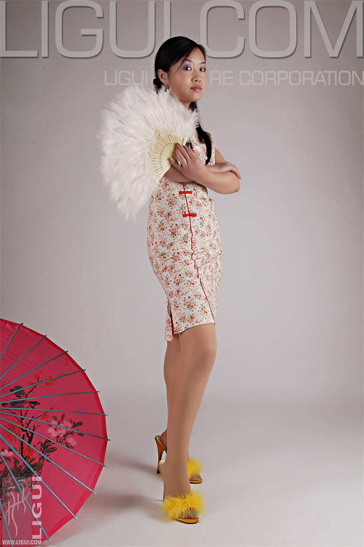 图片[2]-Ligui丽柜 2007-07-22 小璐璐.旗袍的诱惑-日更街拍