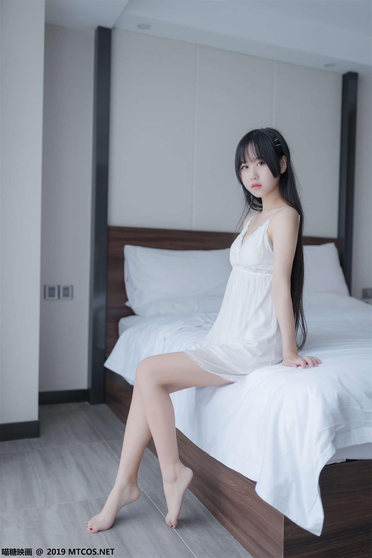 图片[2]-喵糖映画 VOL.069 白纱裙-日更街拍