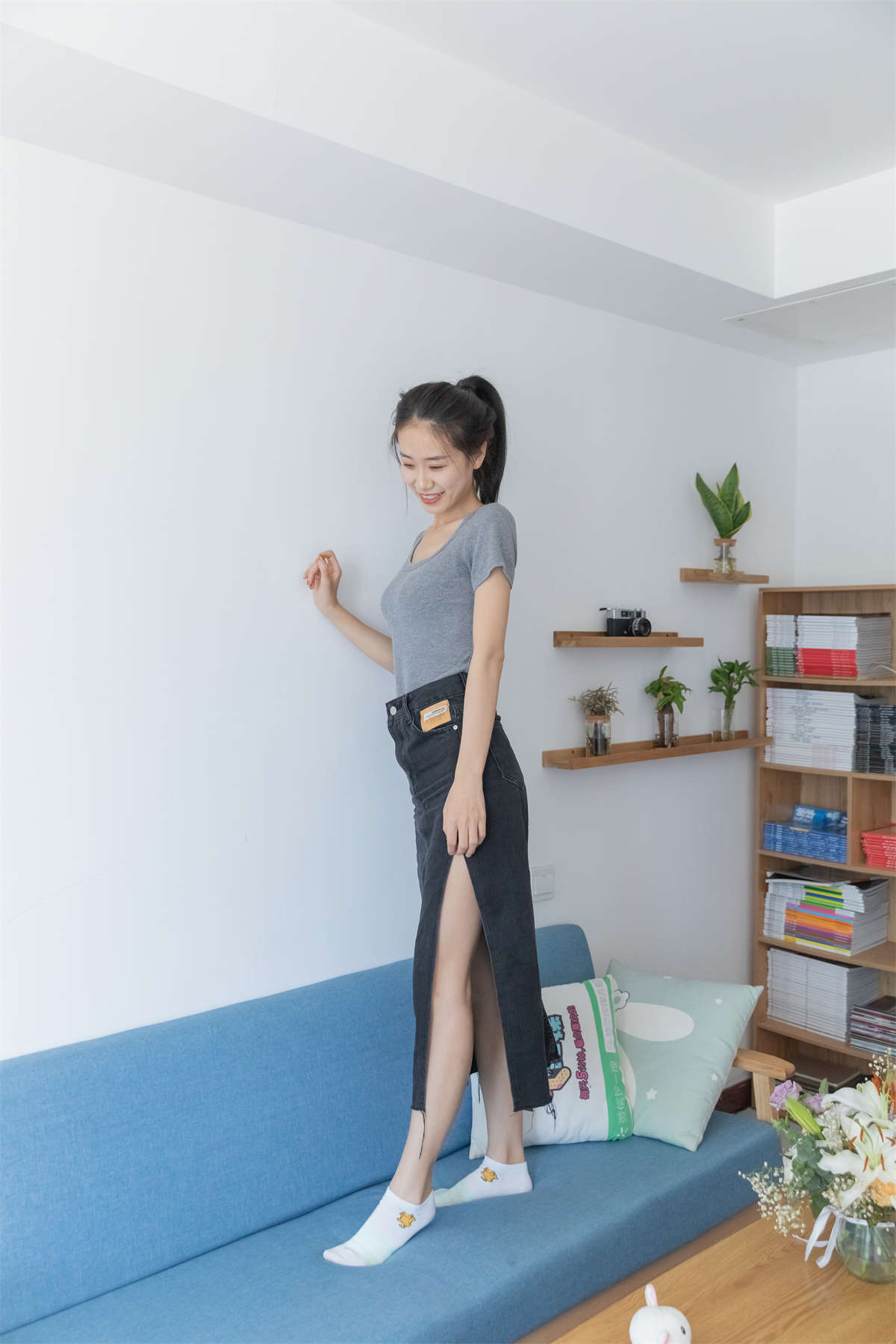 物恋传媒 NO.882 菜菜-红尘梵音-日更街拍