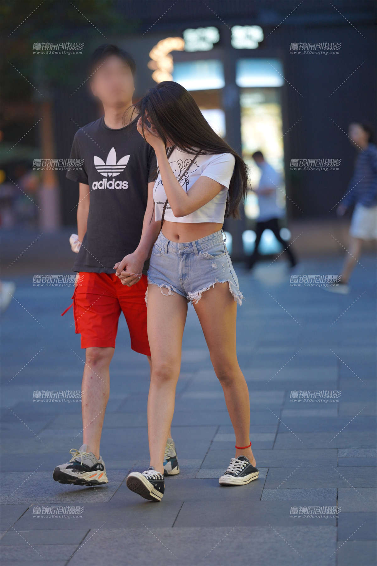 长腿女友 身材真好 羡慕-日更街拍