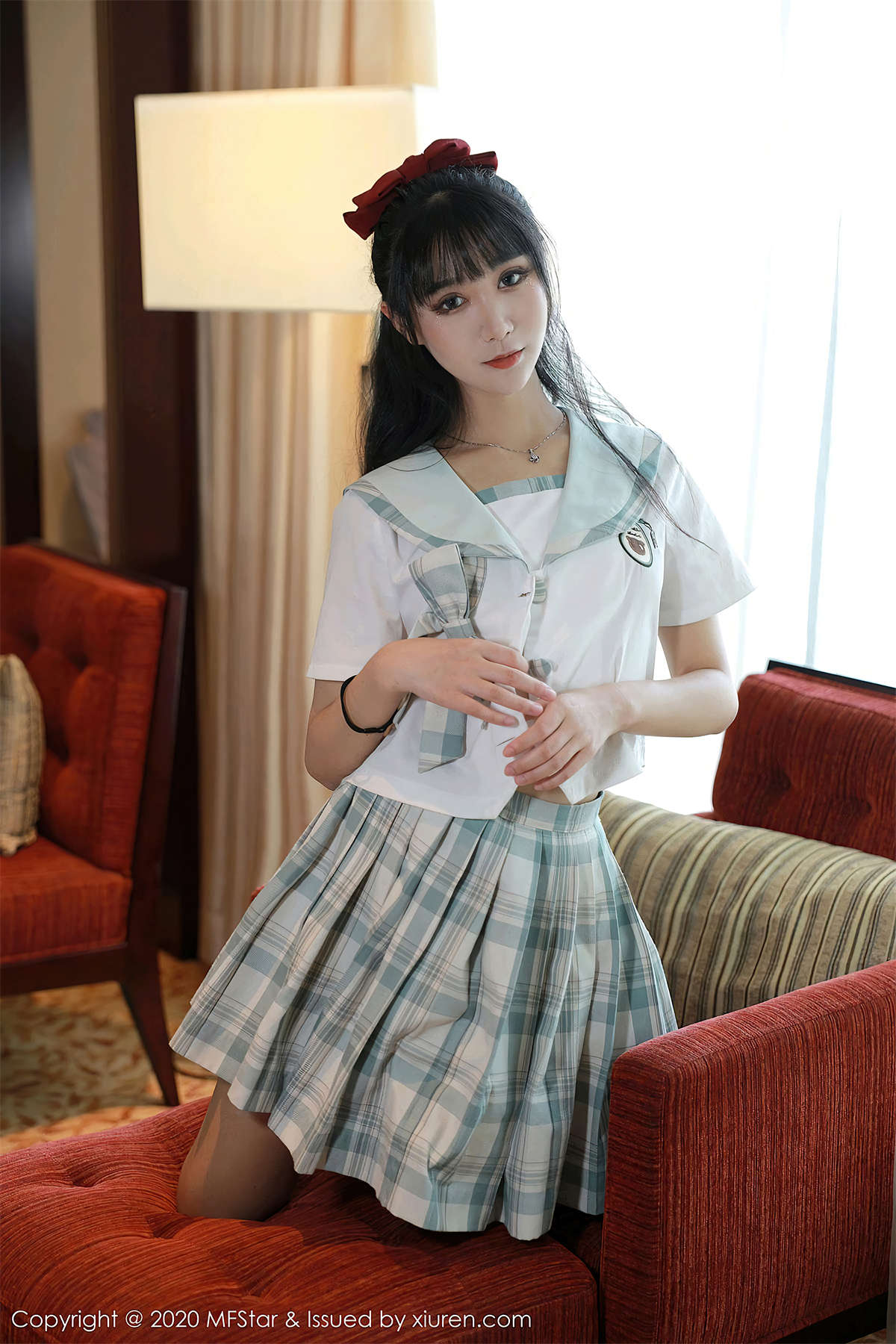 图片[2]-MFStar模范学院 2020.09.15 VOL.386 小果冻儿-日更街拍