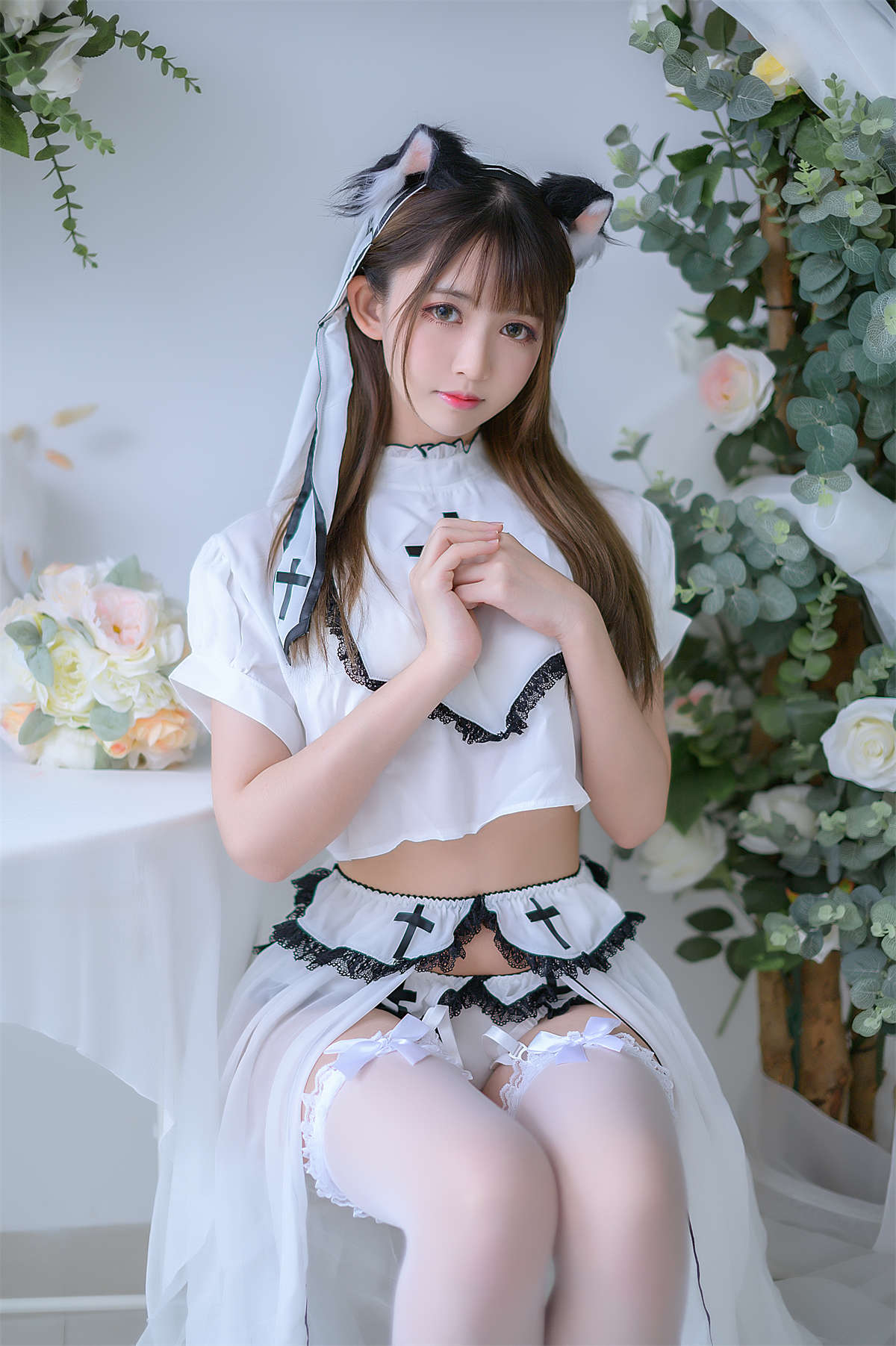 图片[2]-鳗鱼霏儿 No.064 猫耳娘 第三套-日更街拍