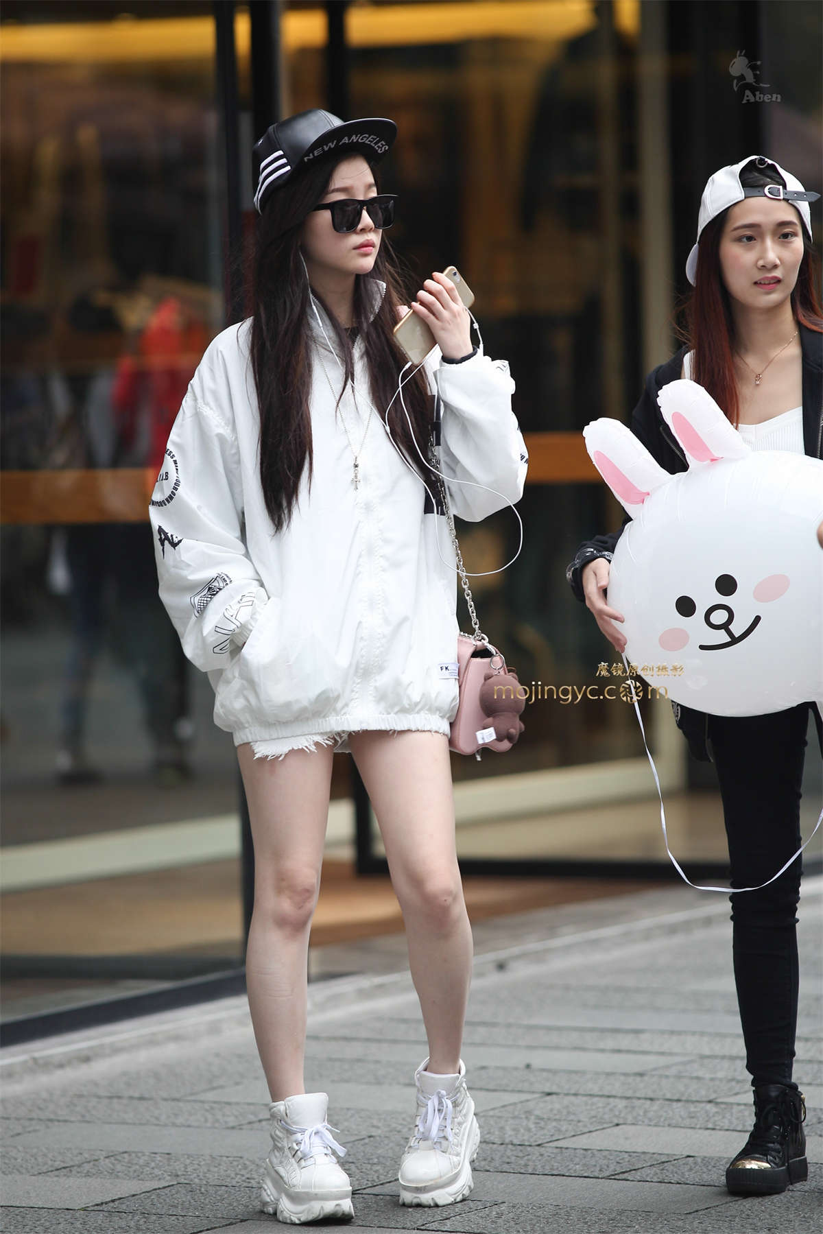 图片[2]-阿奔.2015.10.07.运动外套 美腿 墨镜.12p-日更街拍