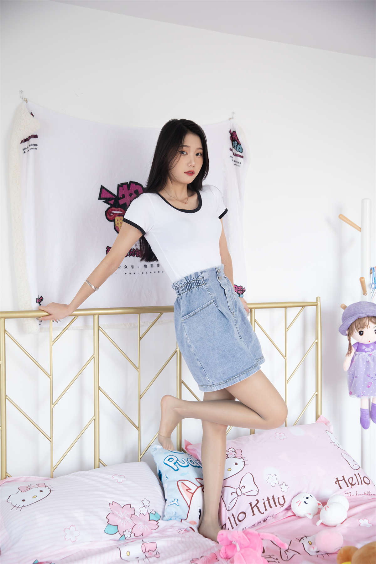 物恋传媒 NO.884 小竹-秋风如雨-日更街拍